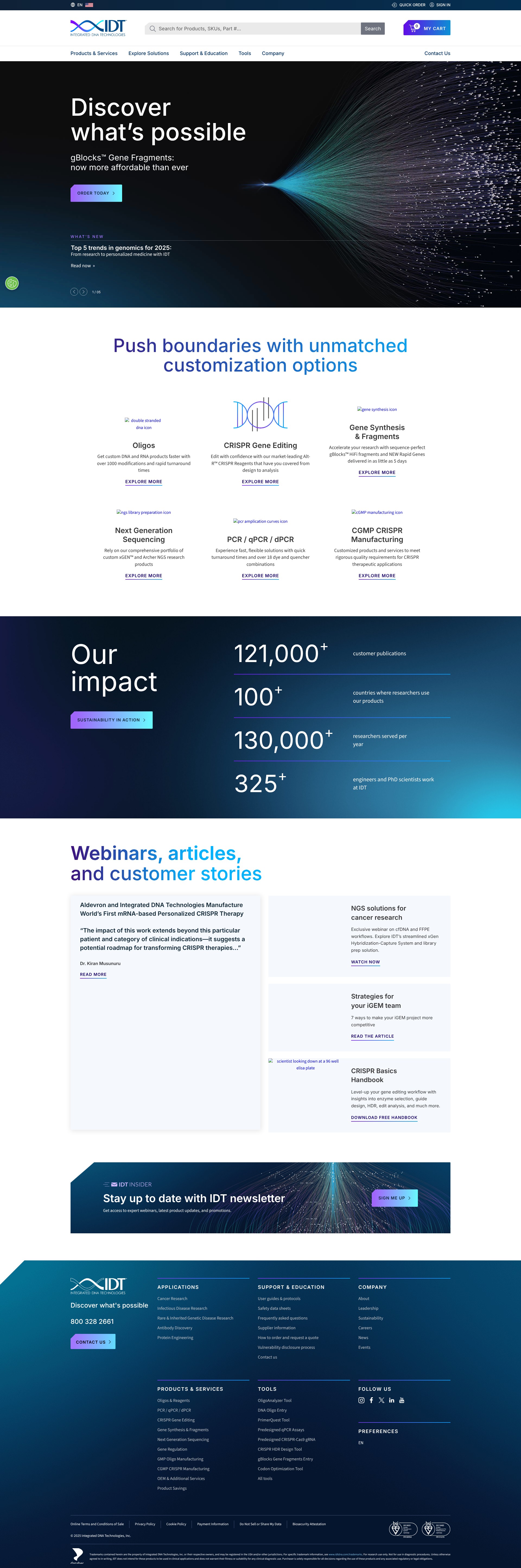 Landing Page