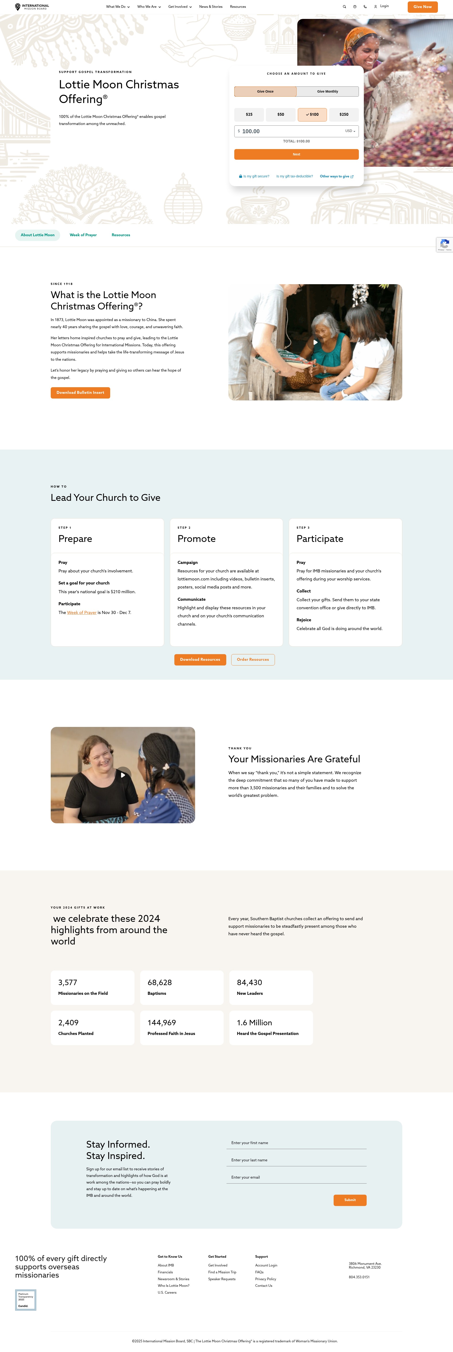 Landing Page