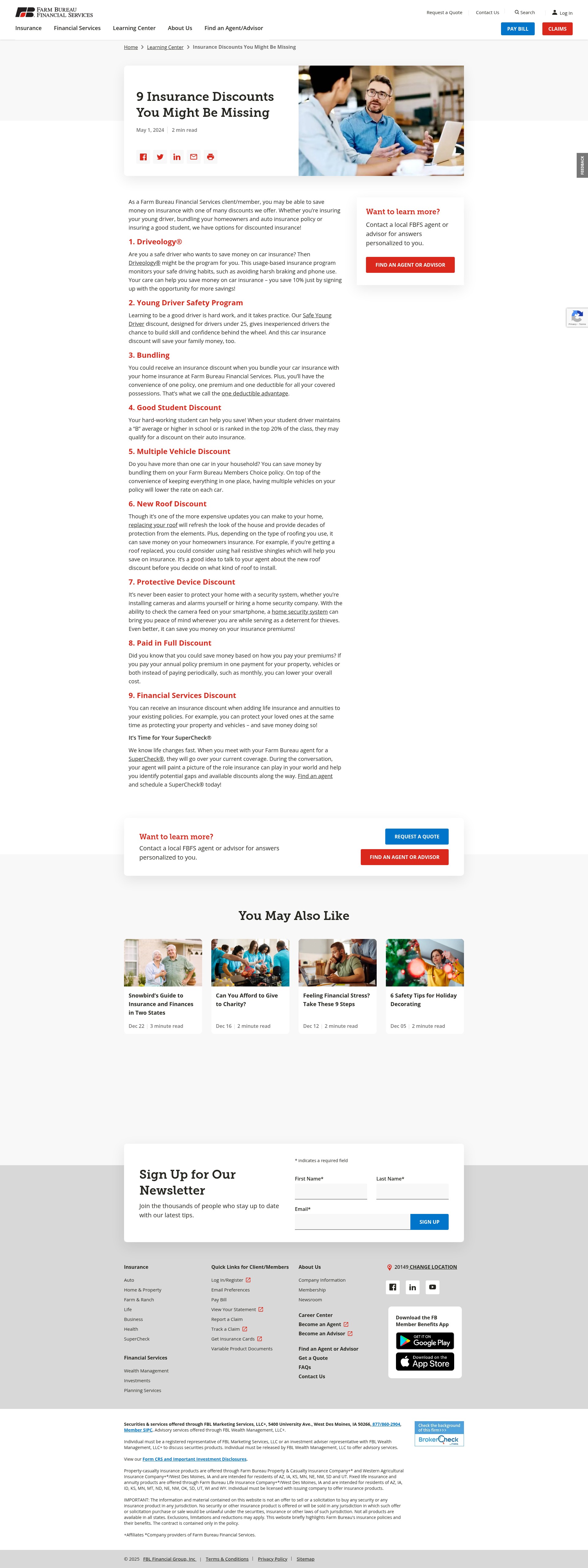 Landing Page