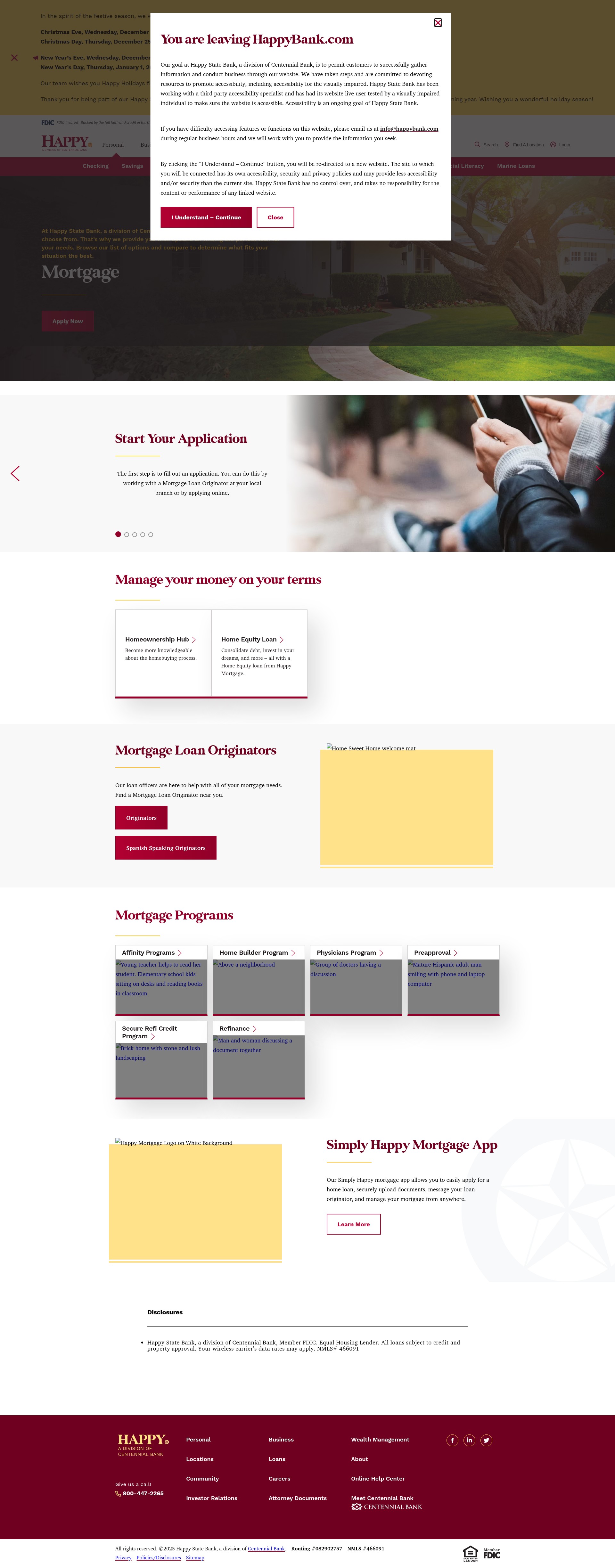 Landing Page