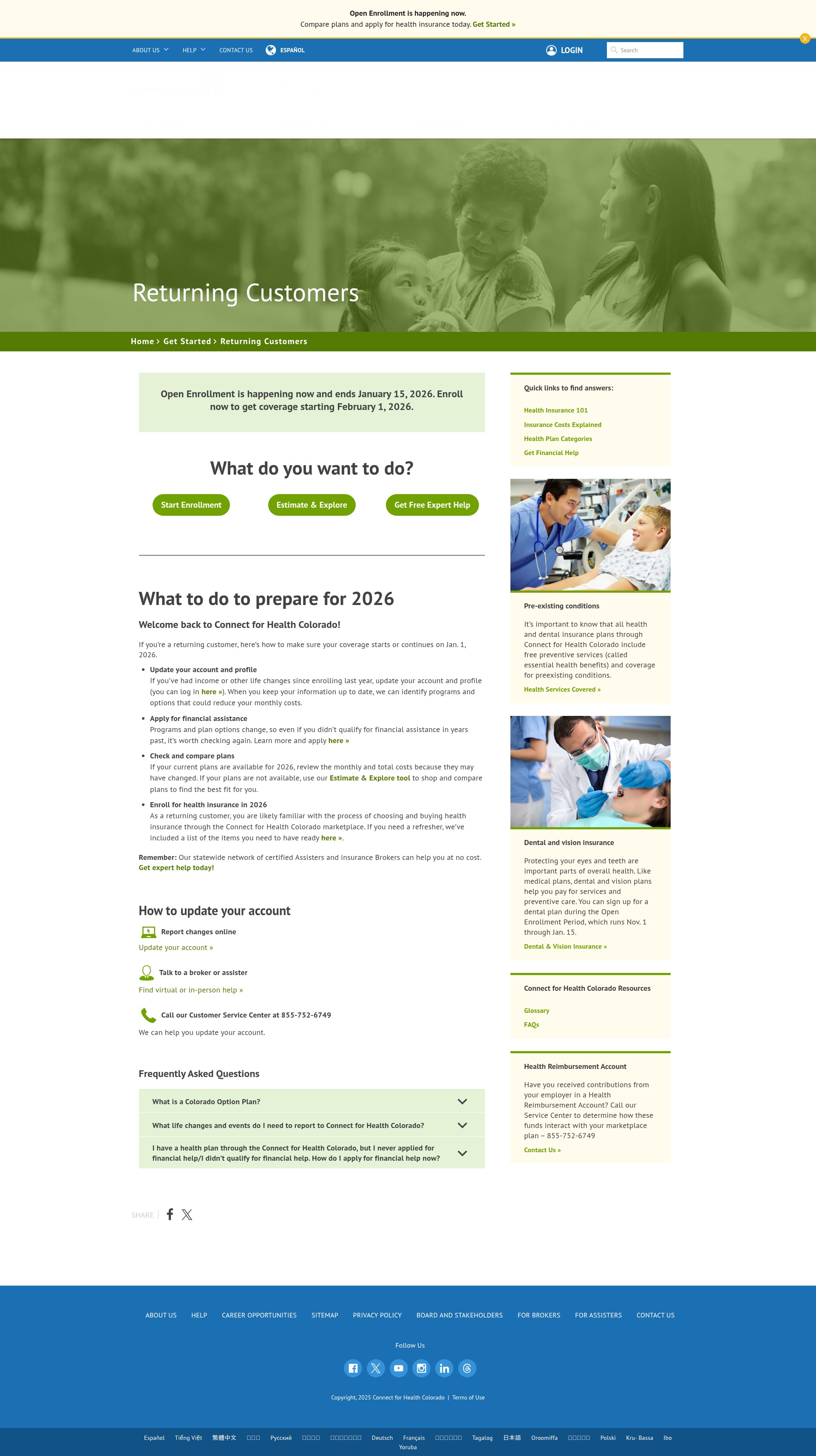 Landing Page