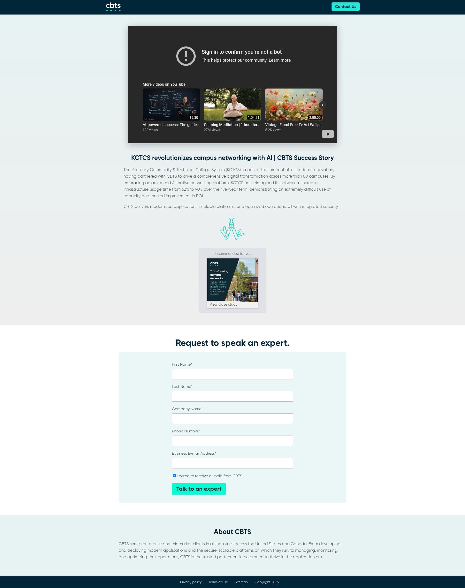 Landing Page
