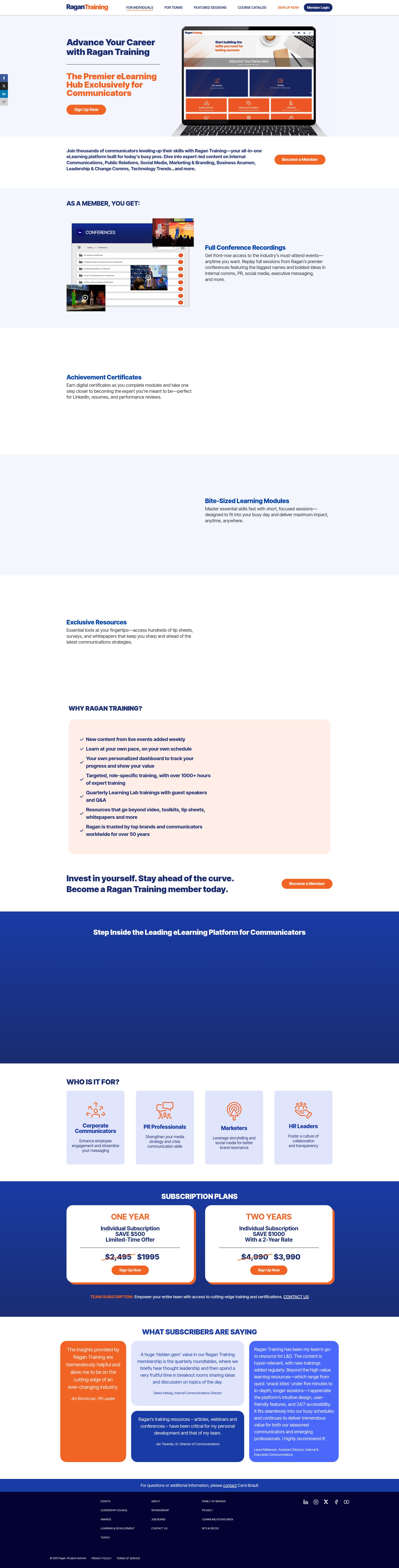 Landing Page