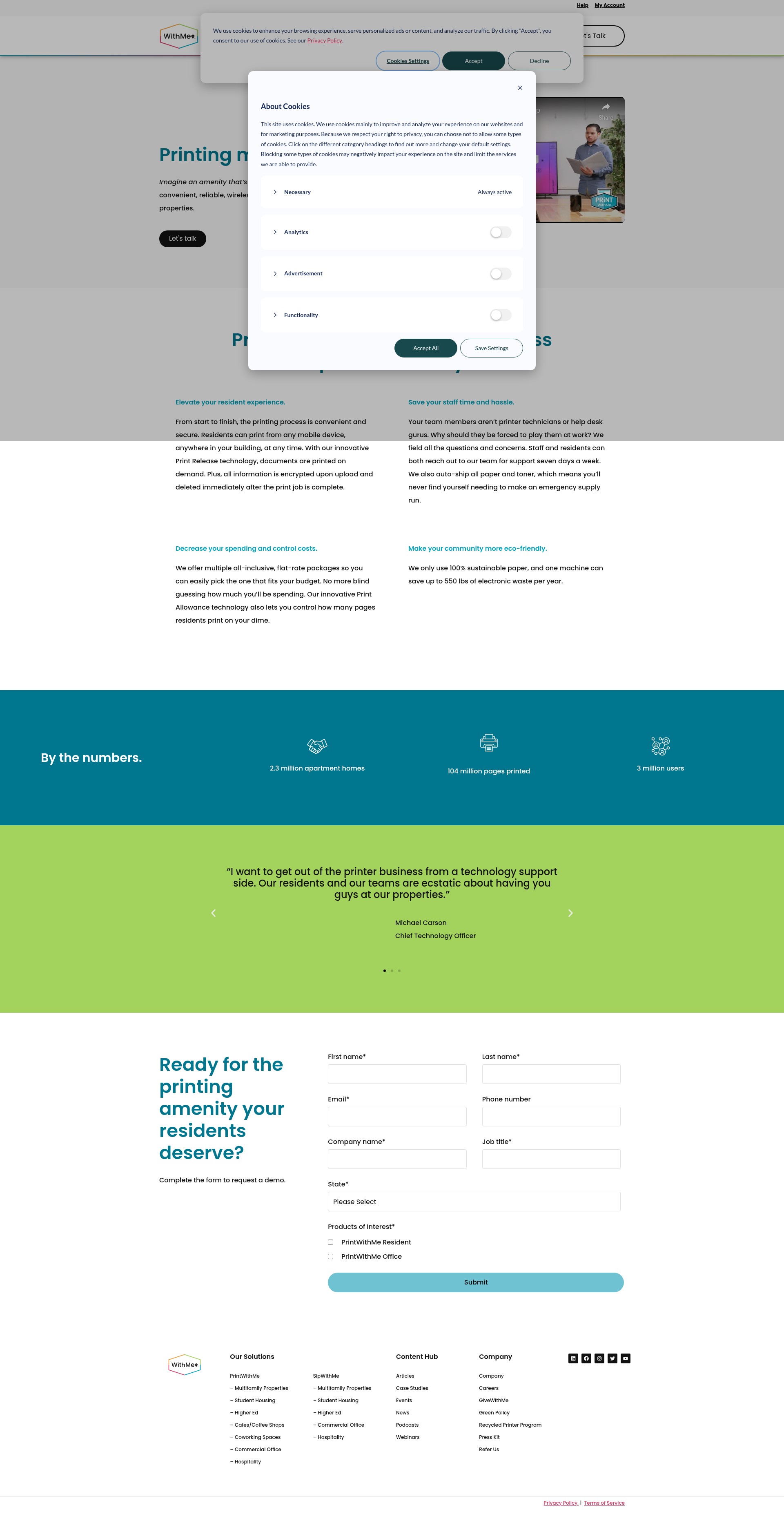 Landing Page