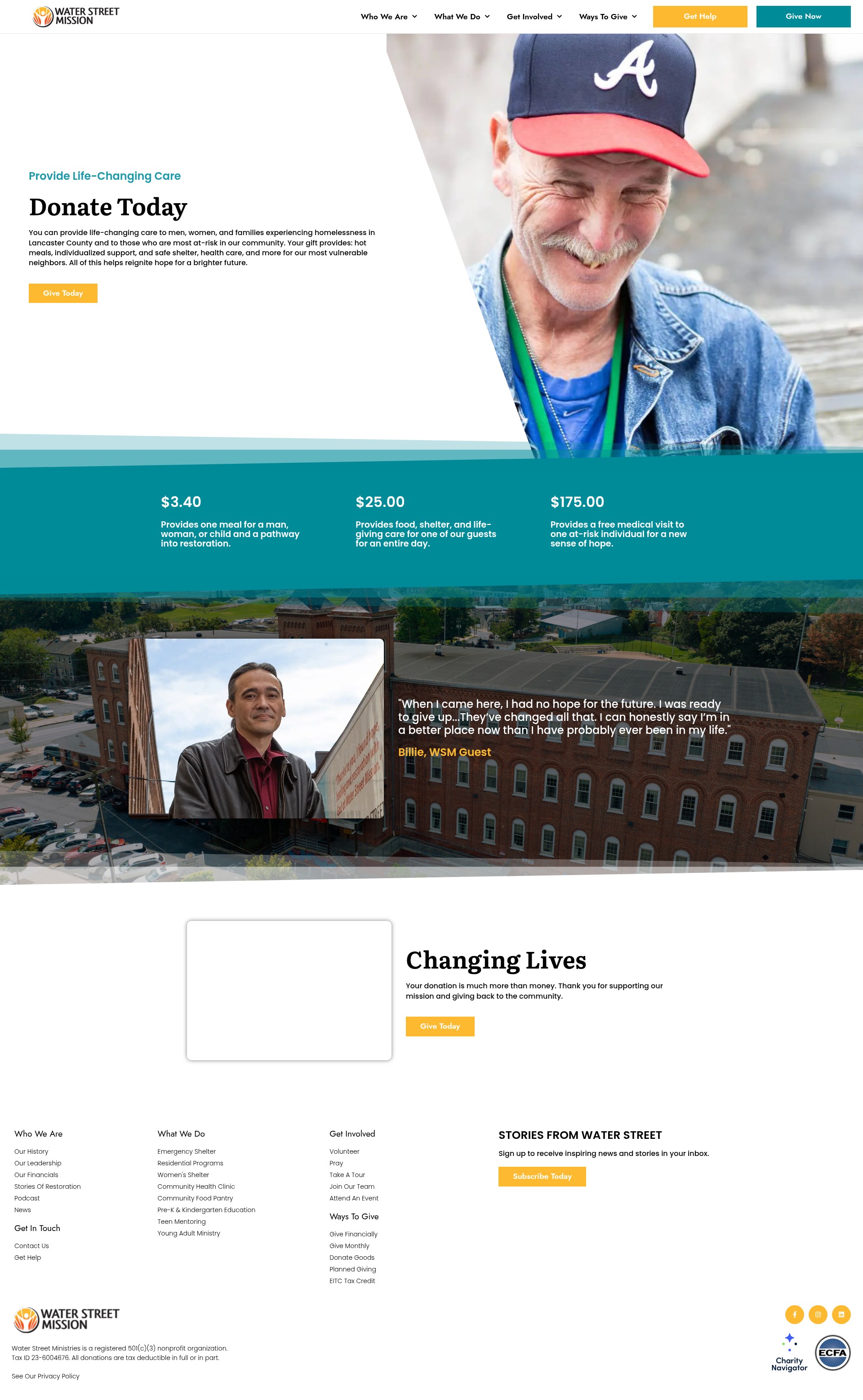 Landing Page