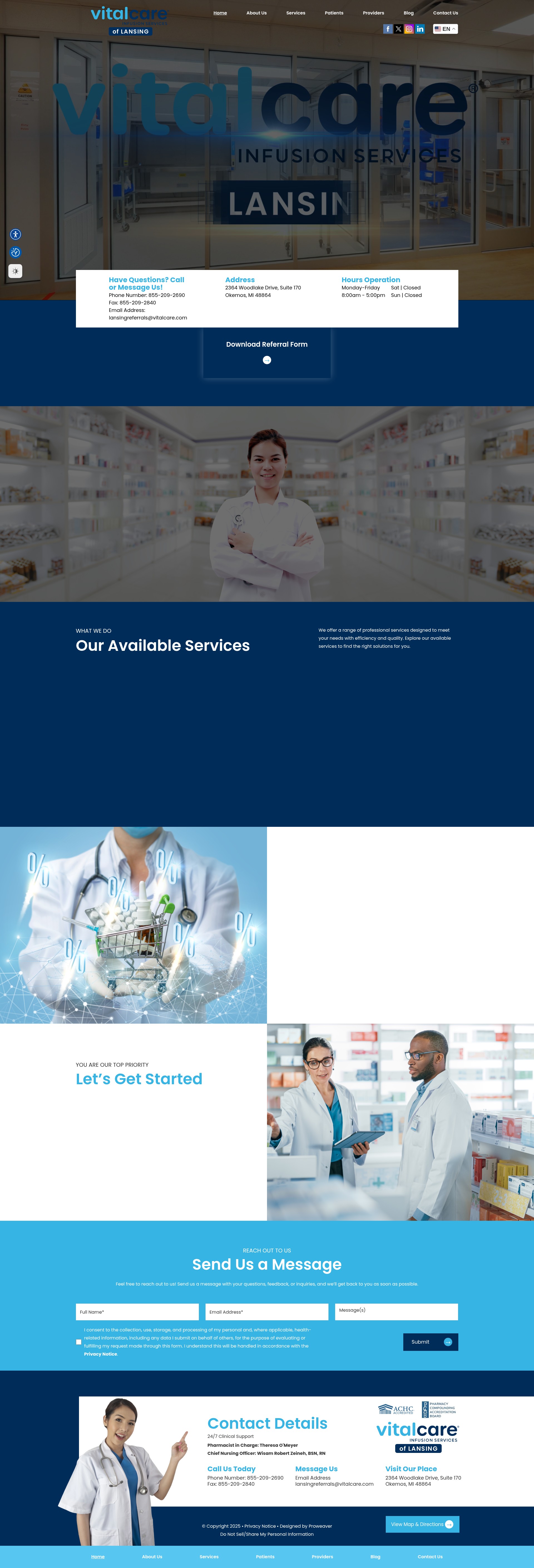 Landing Page