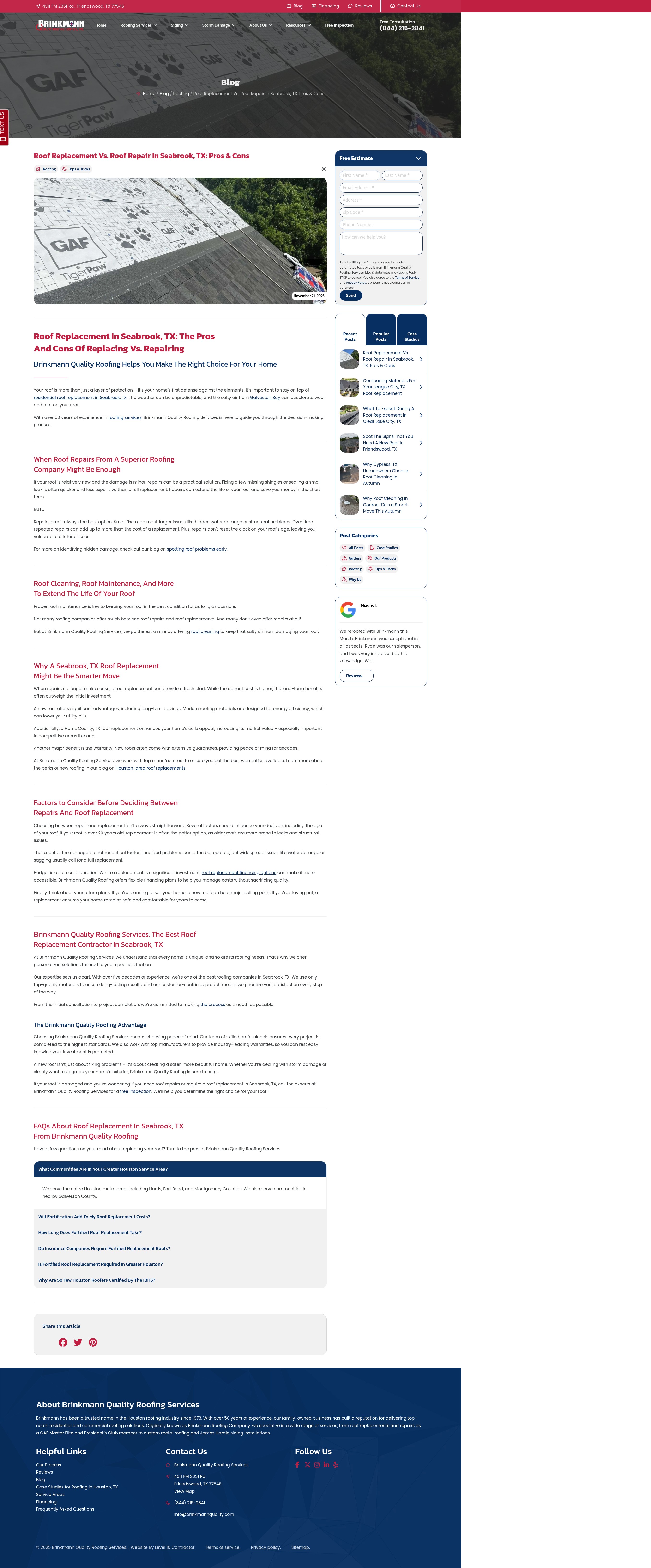 Landing Page