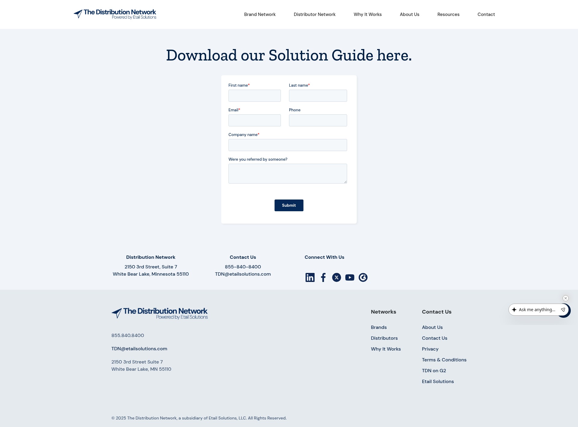 Landing Page