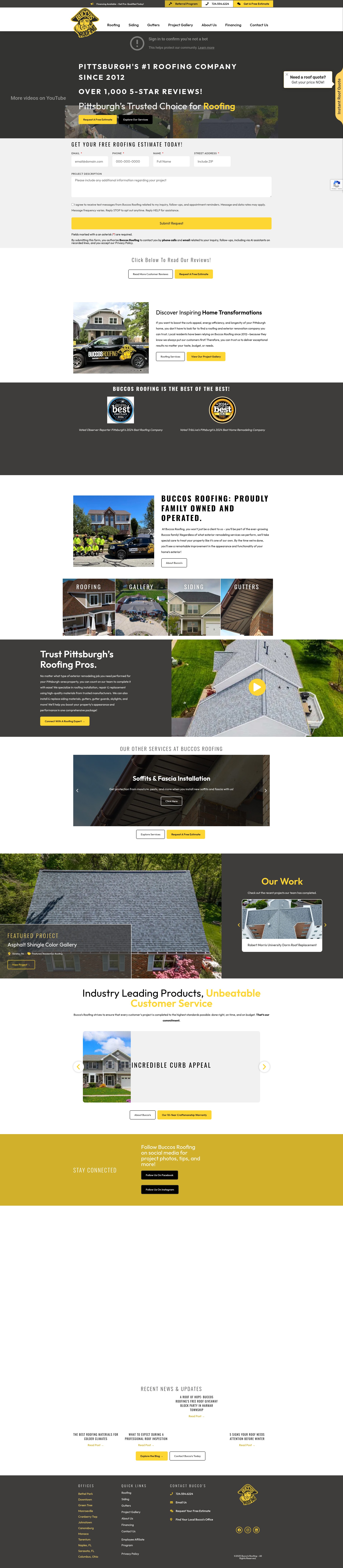 Landing Page