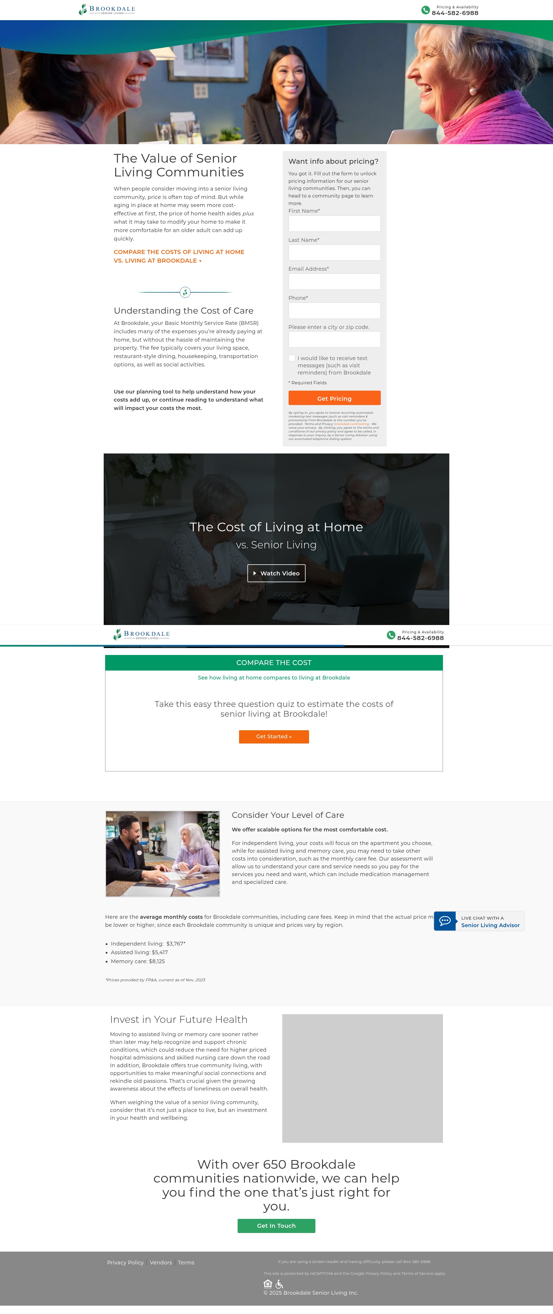 Landing Page