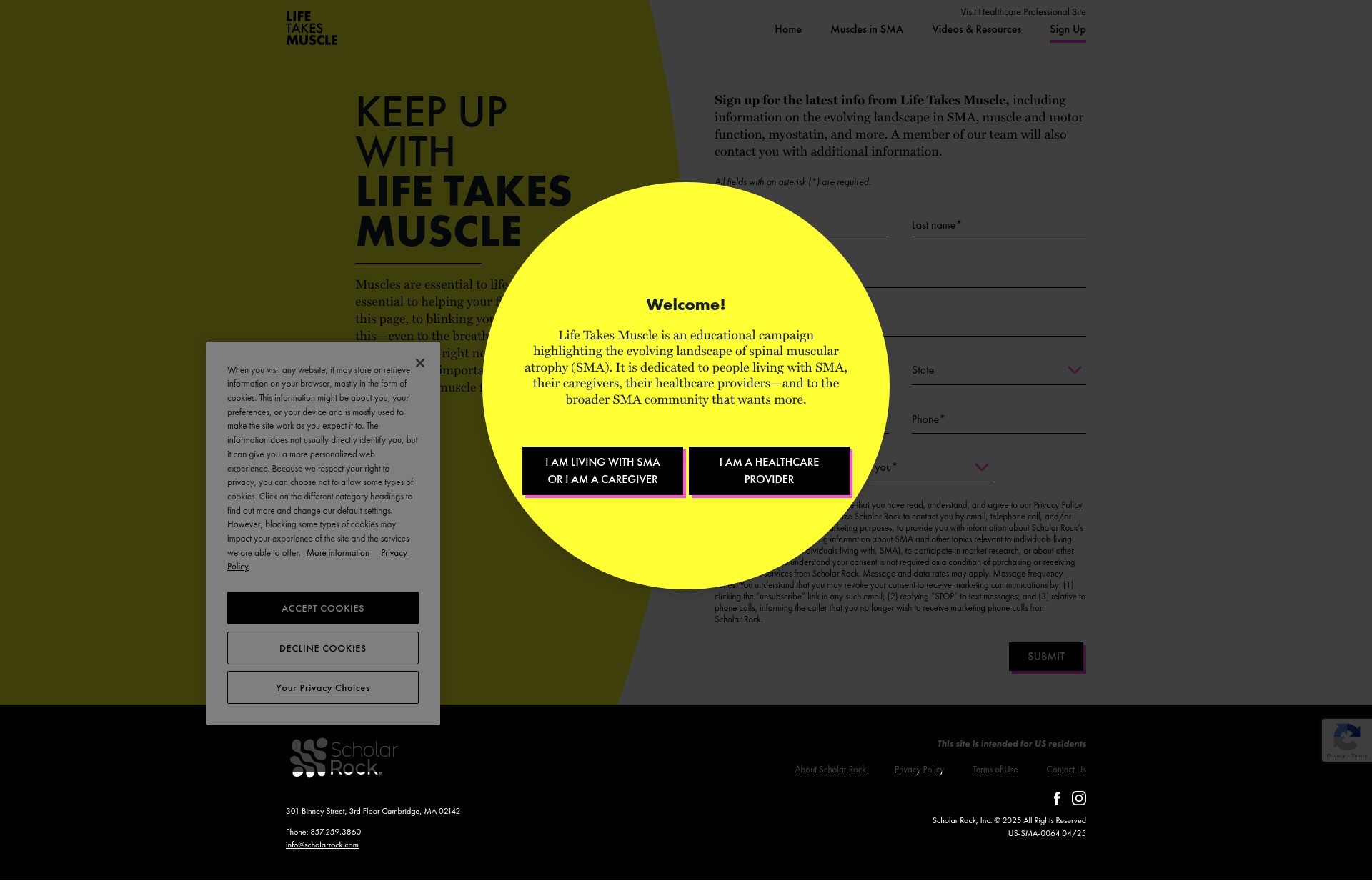 Landing Page