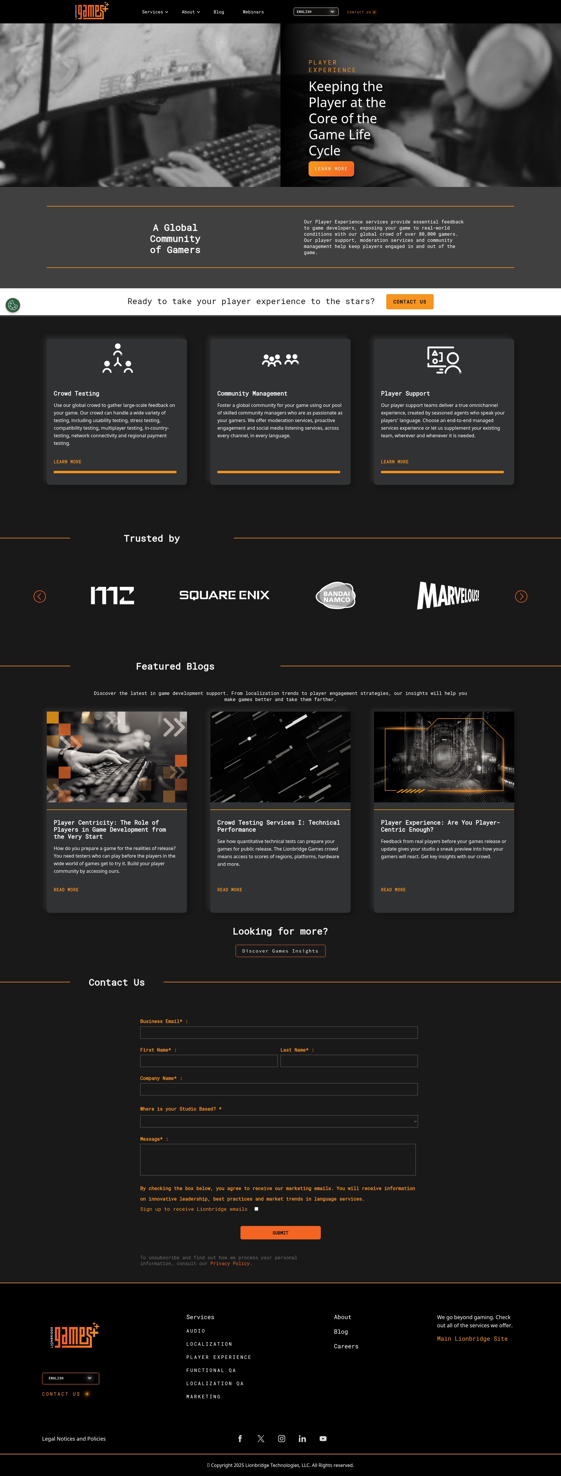 Landing Page