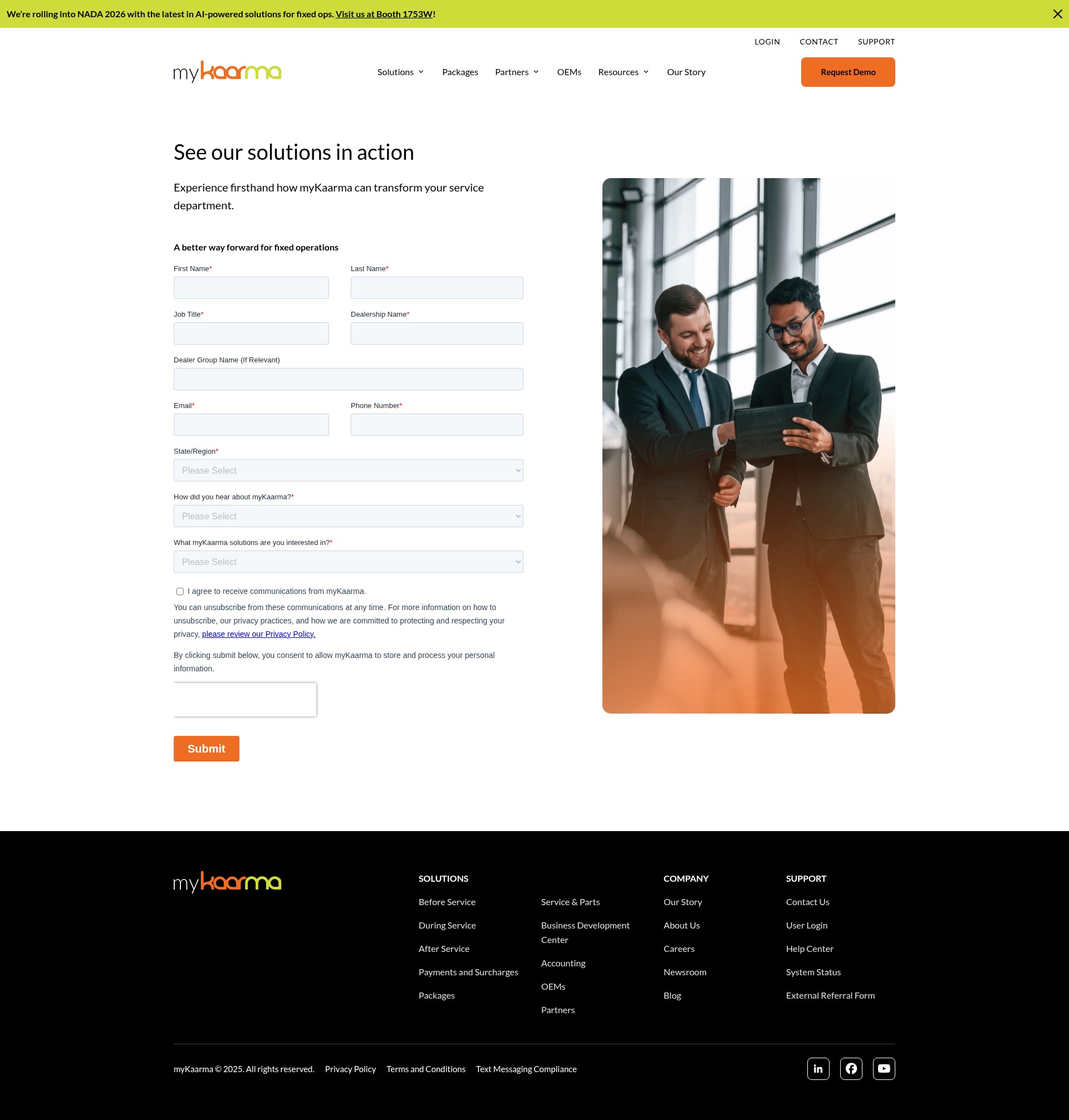 Landing Page