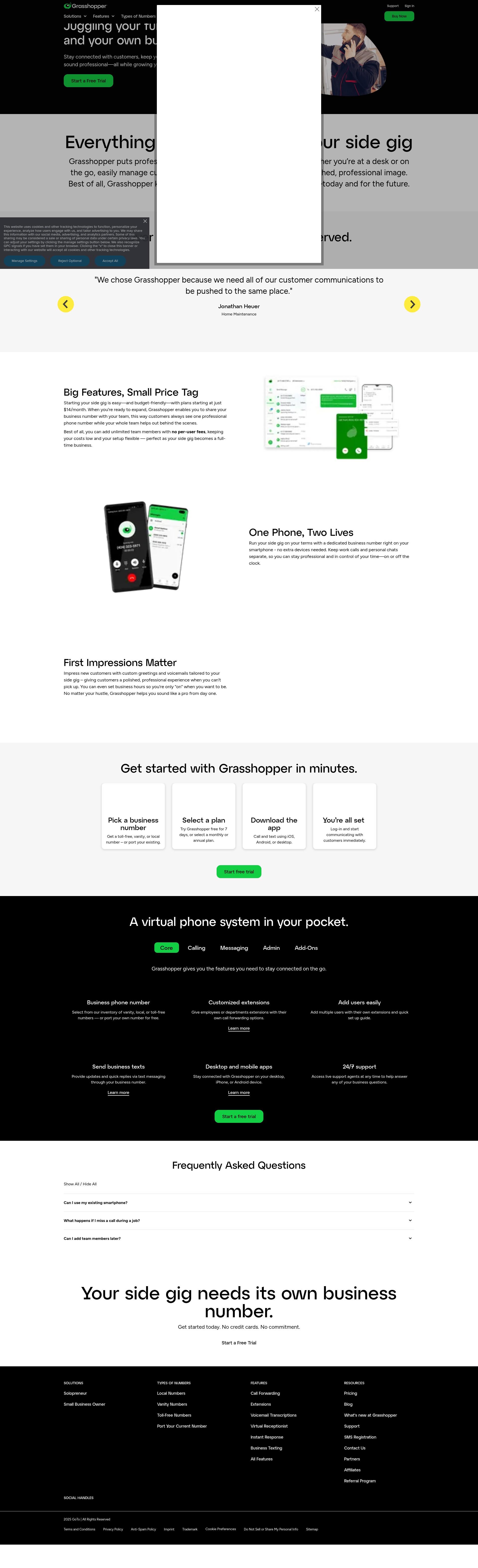 Landing Page