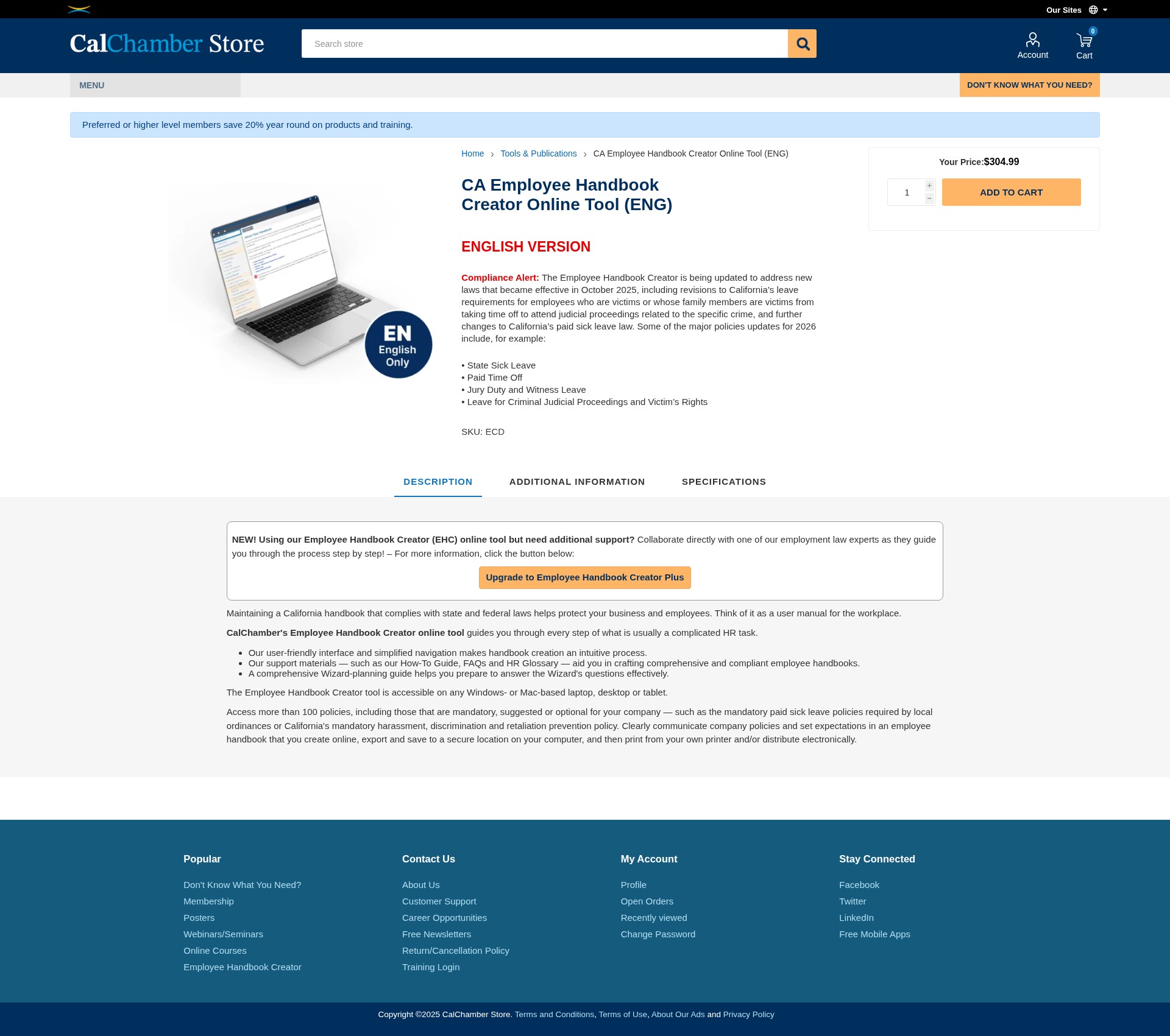 Landing Page