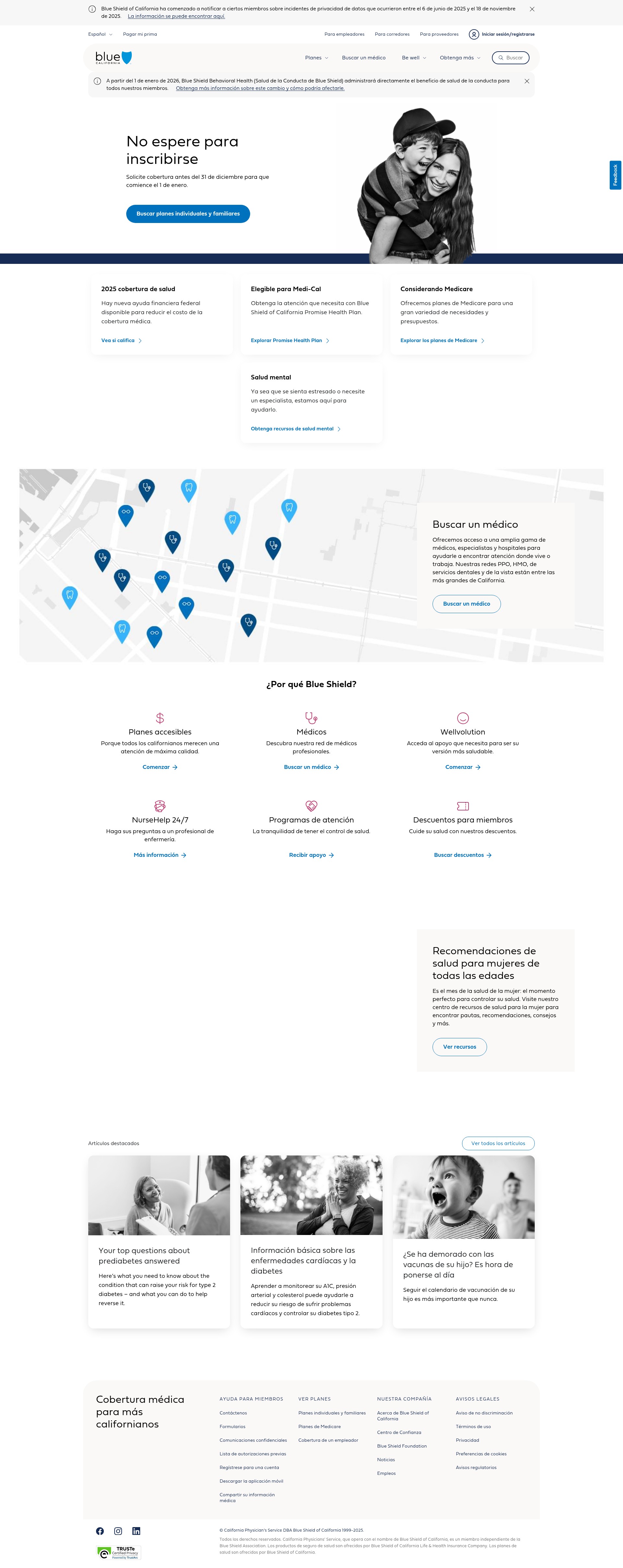 Landing Page