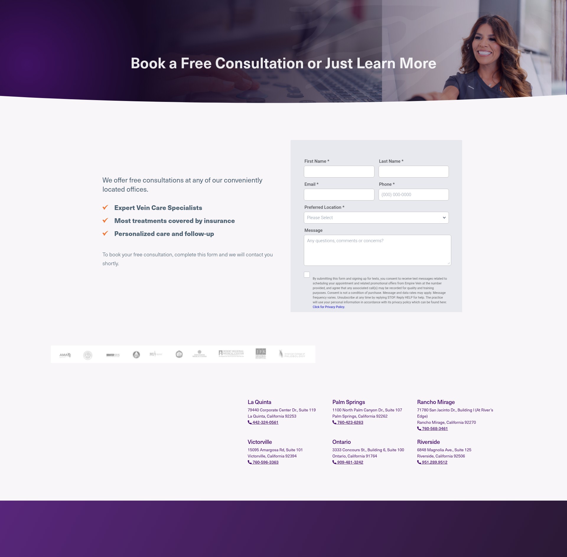 Landing Page