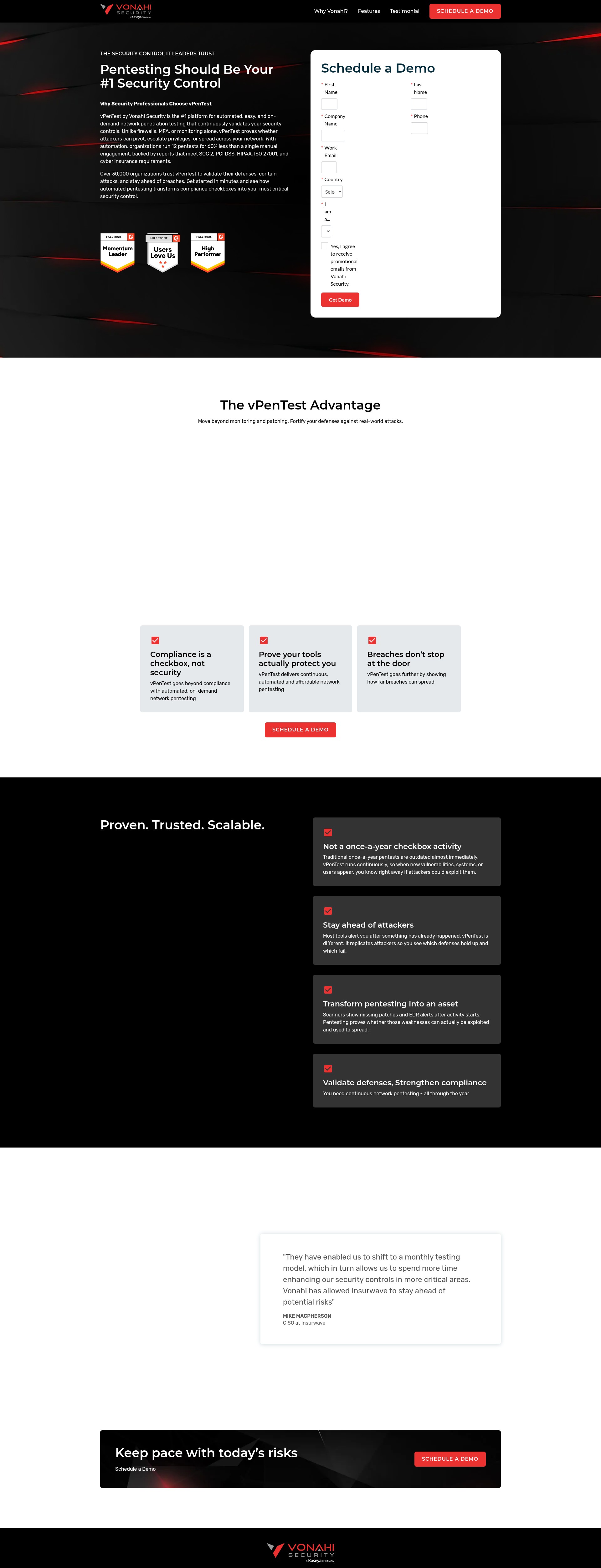 Landing Page