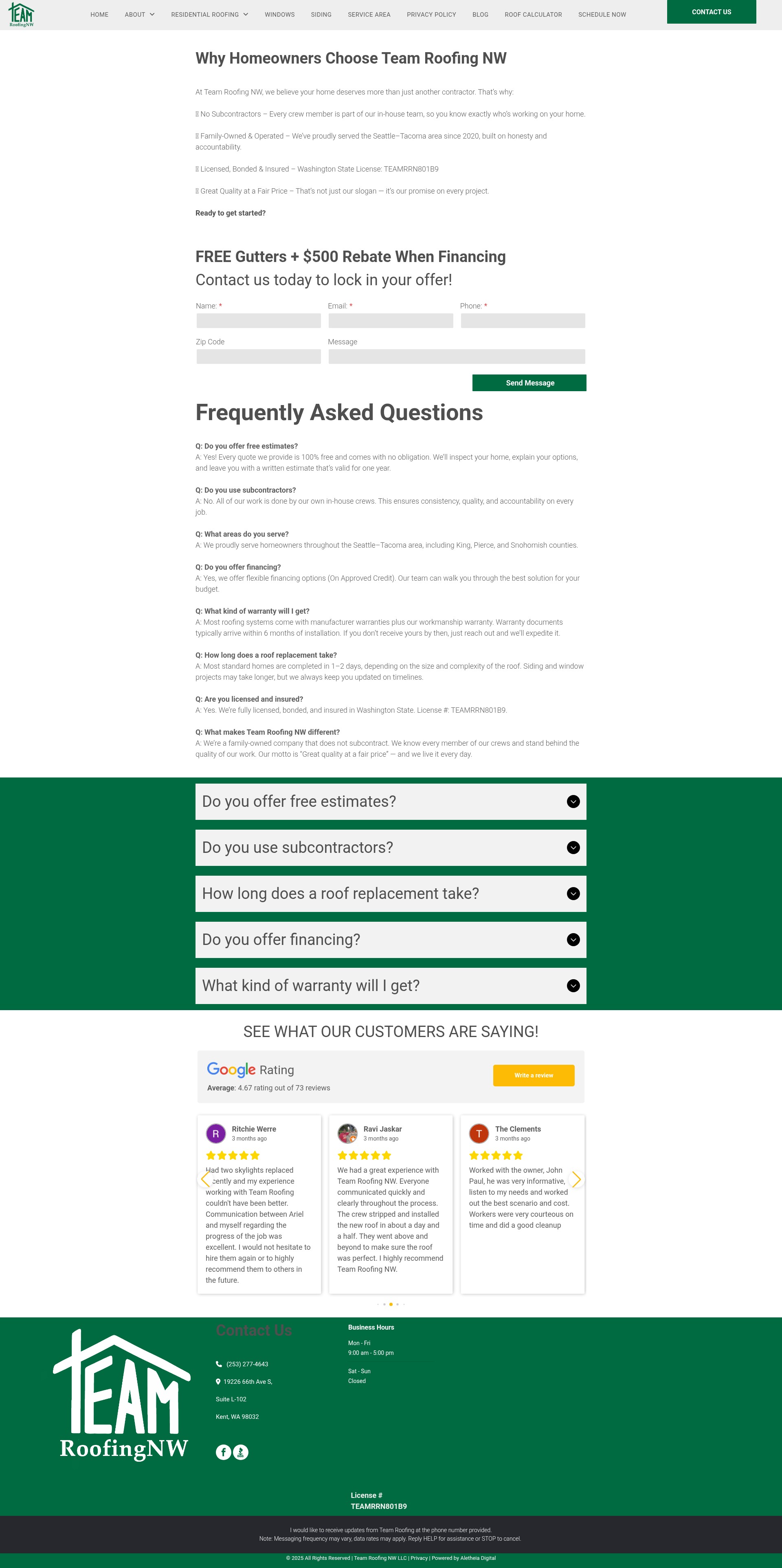 Landing Page