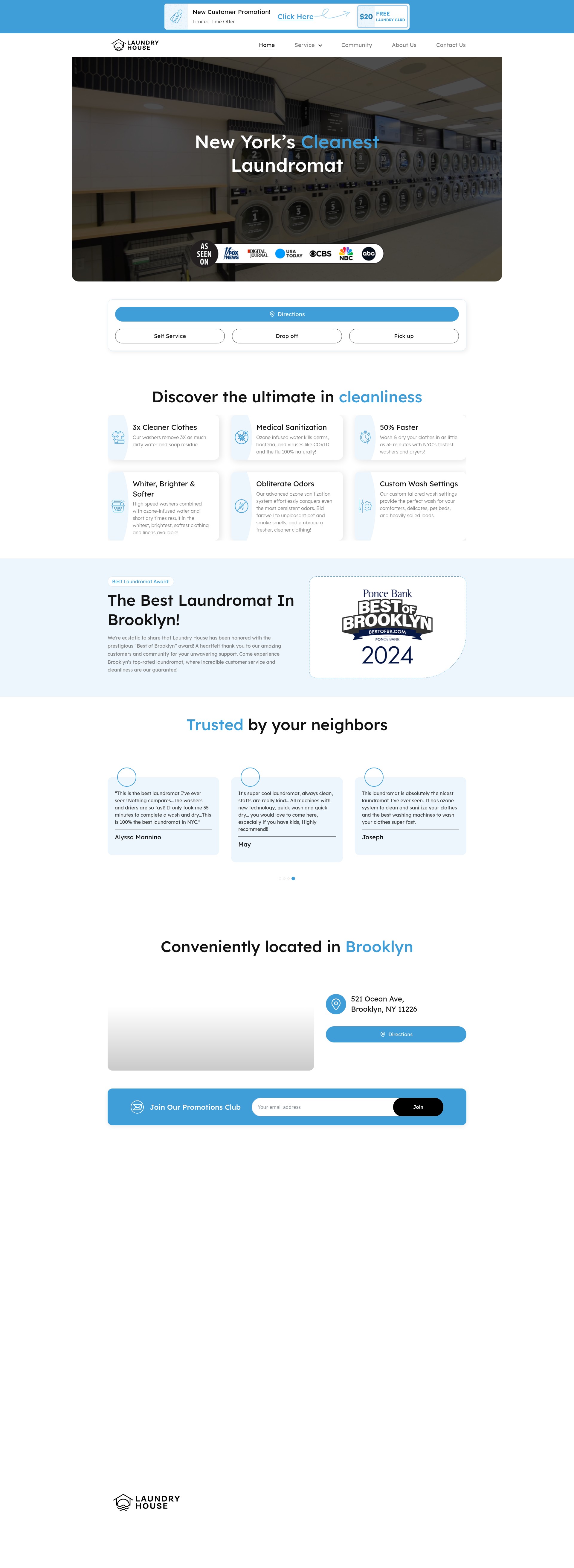 Landing Page