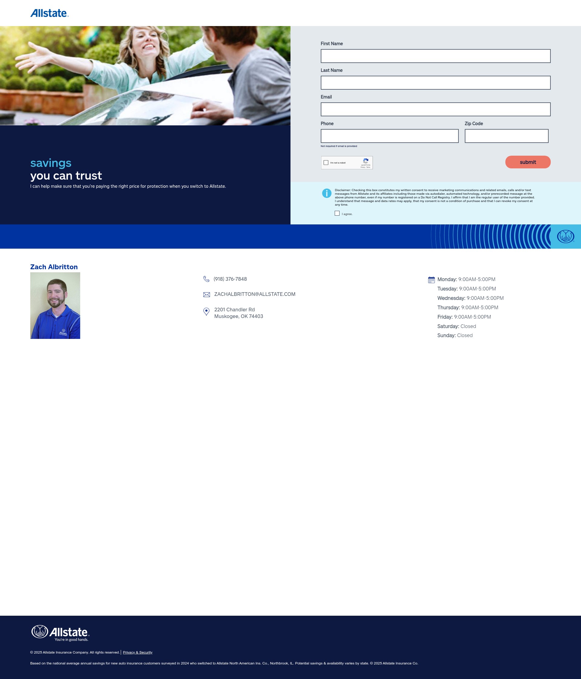 Landing Page