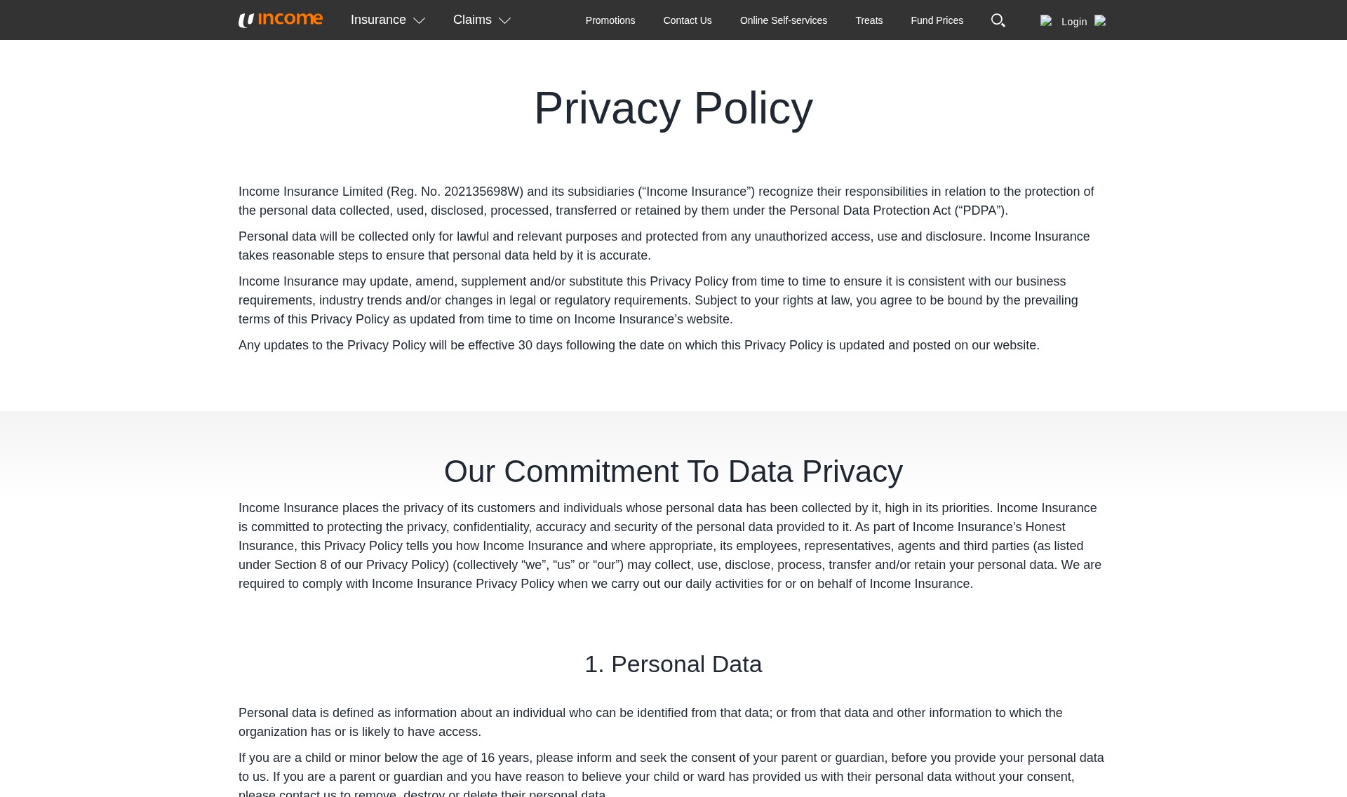 Landing Page