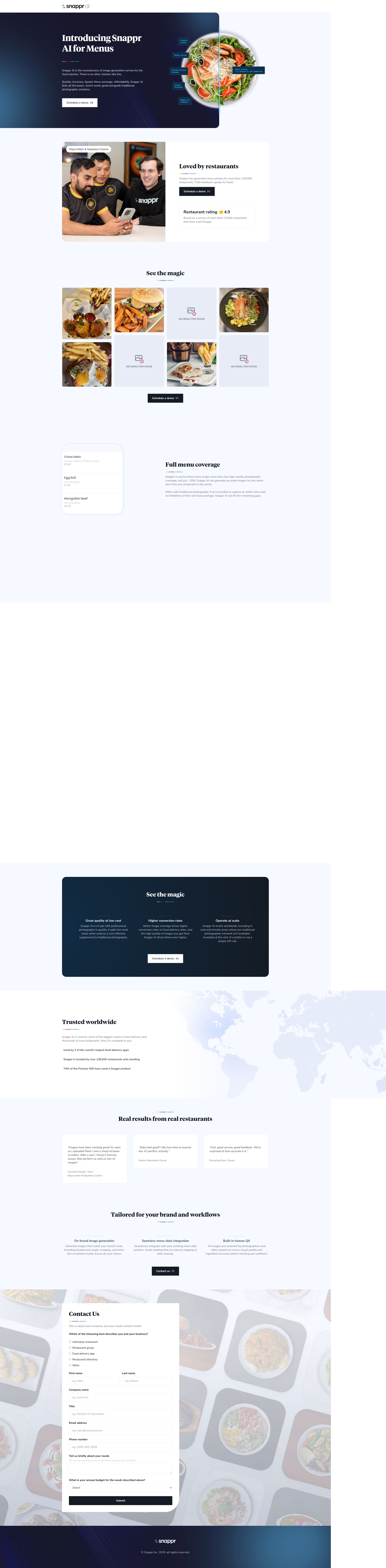 Landing Page