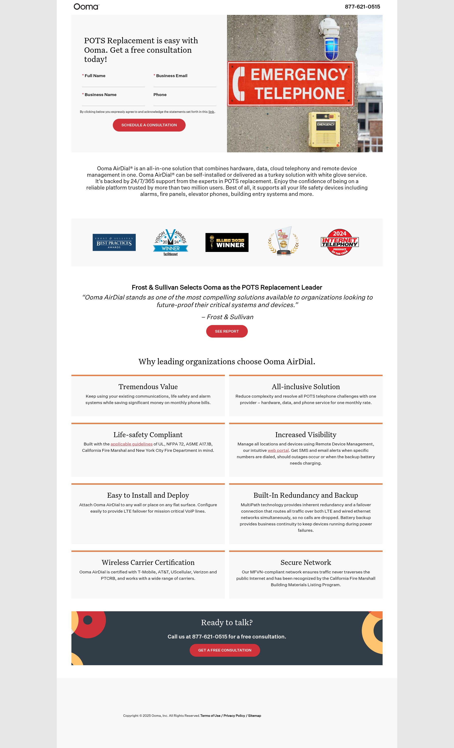 Landing Page