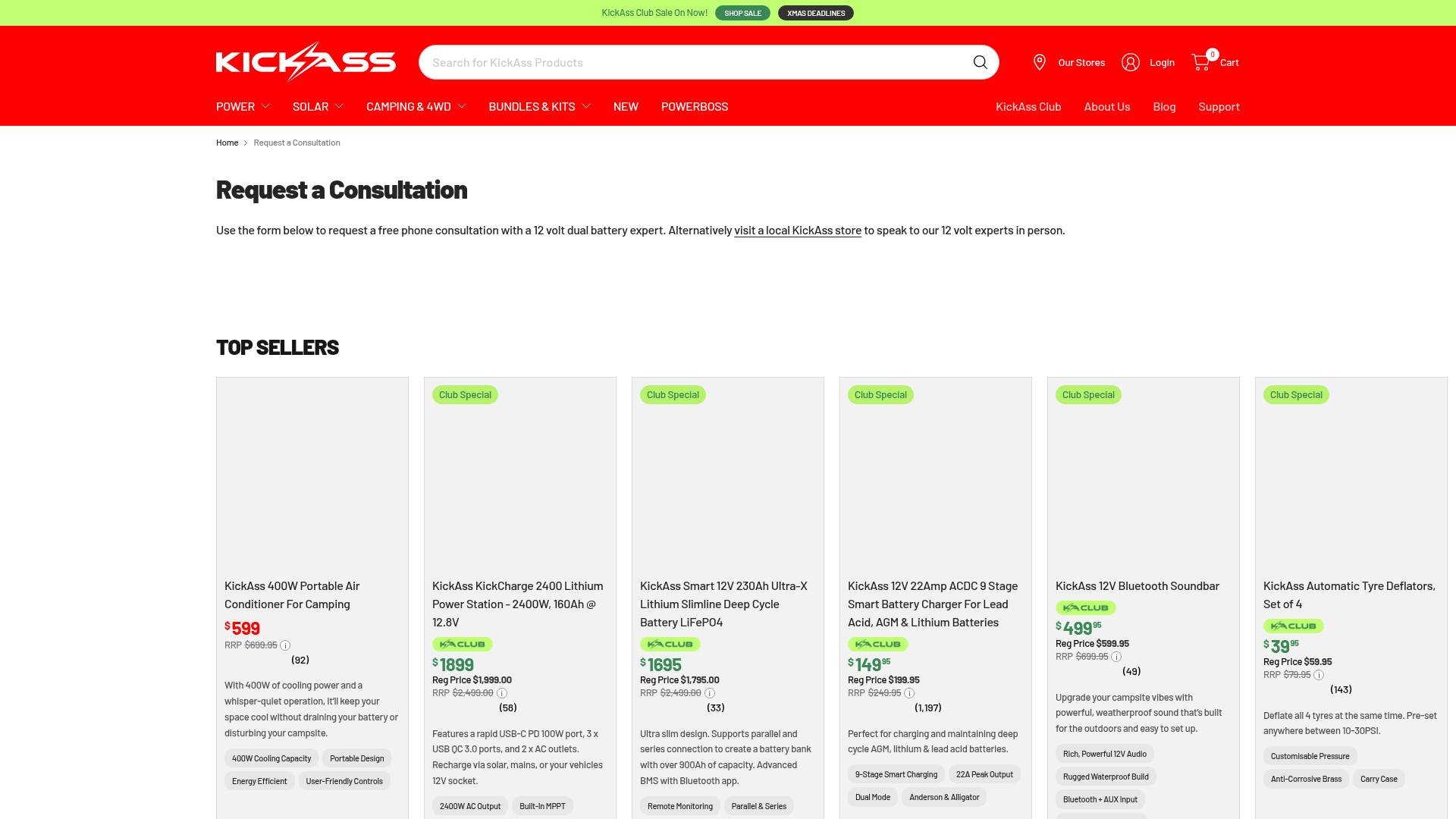 Landing Page