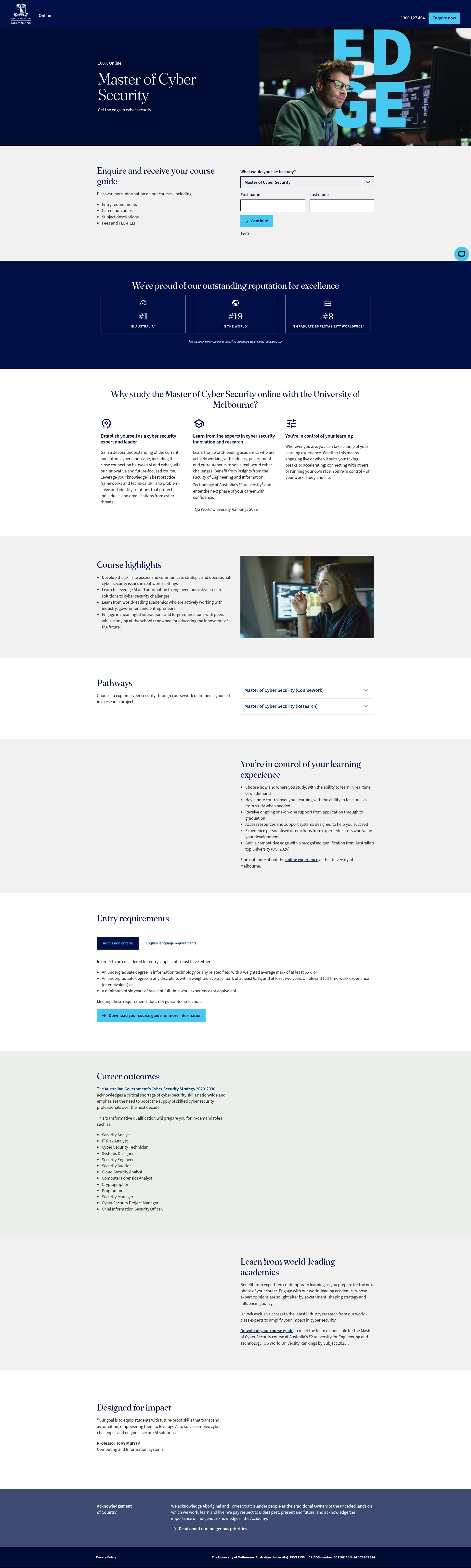 Landing Page