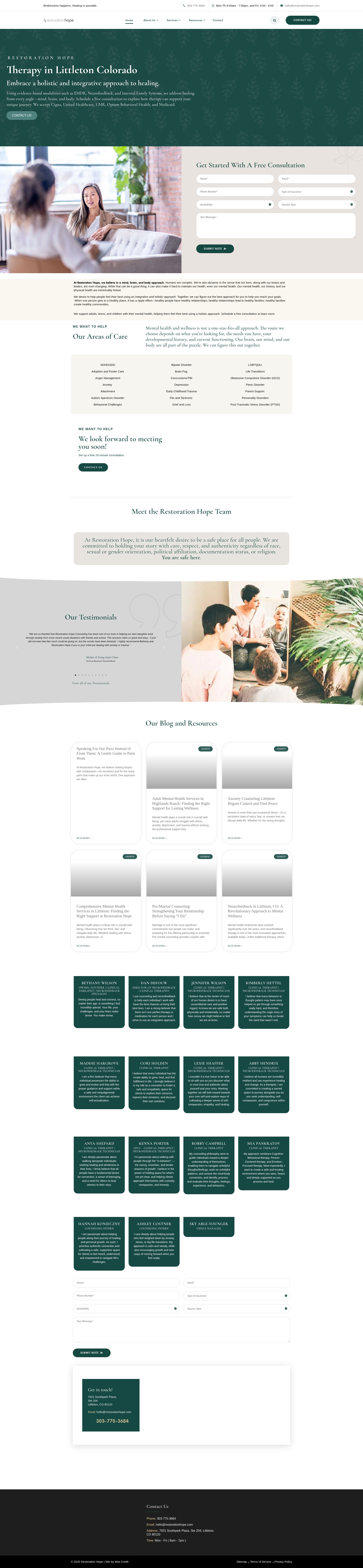 Landing Page