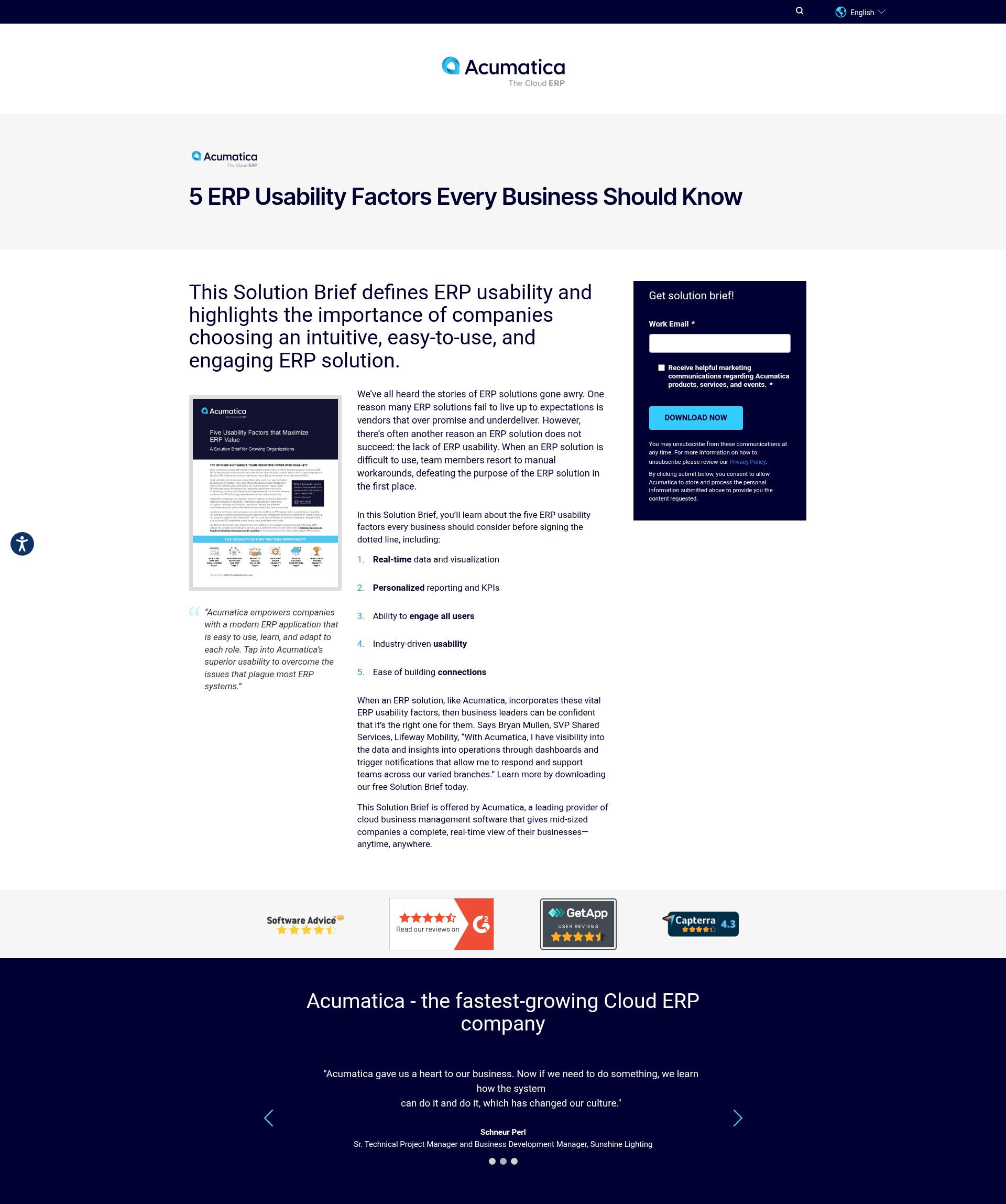 Landing Page