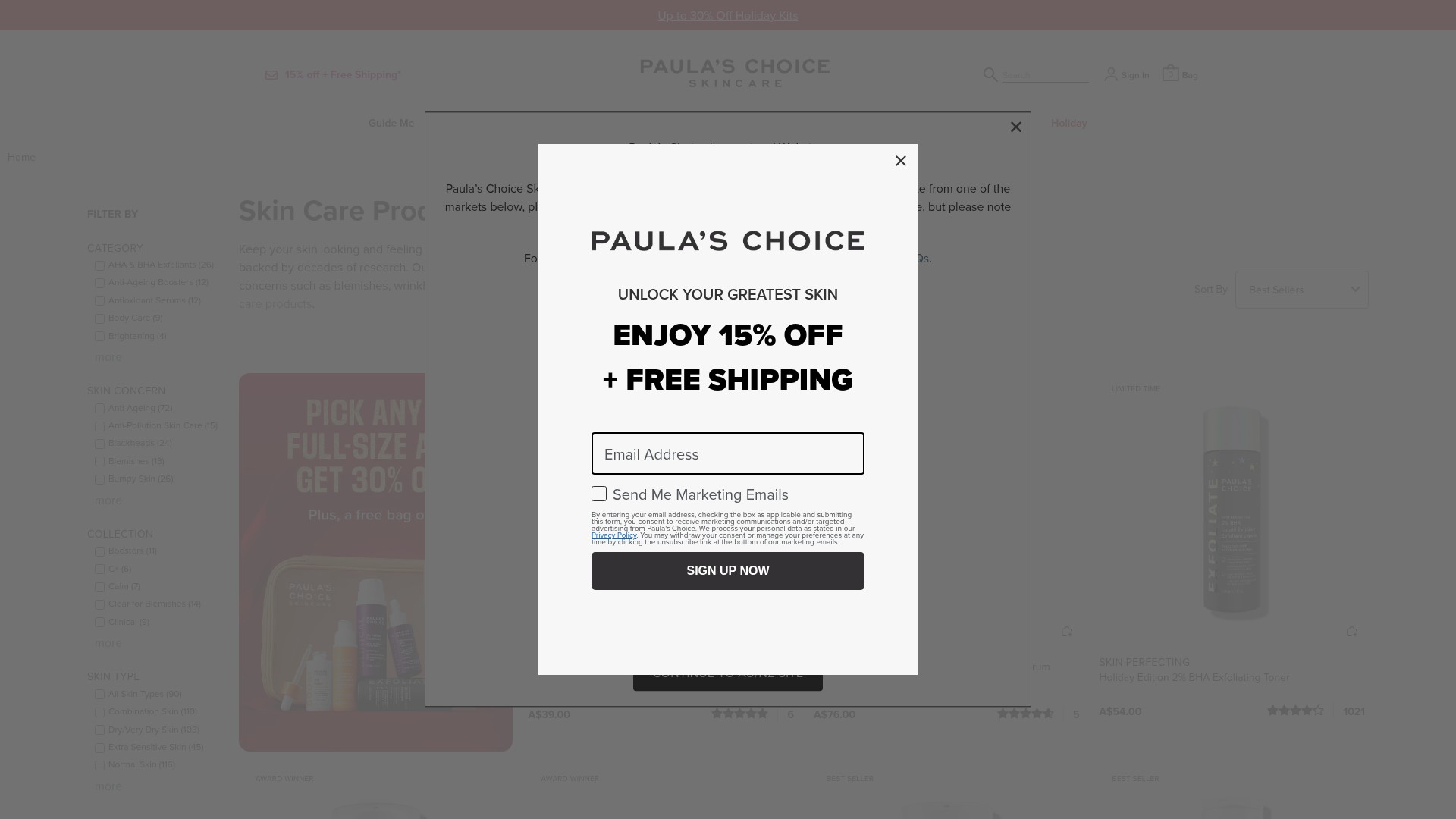 Landing Page