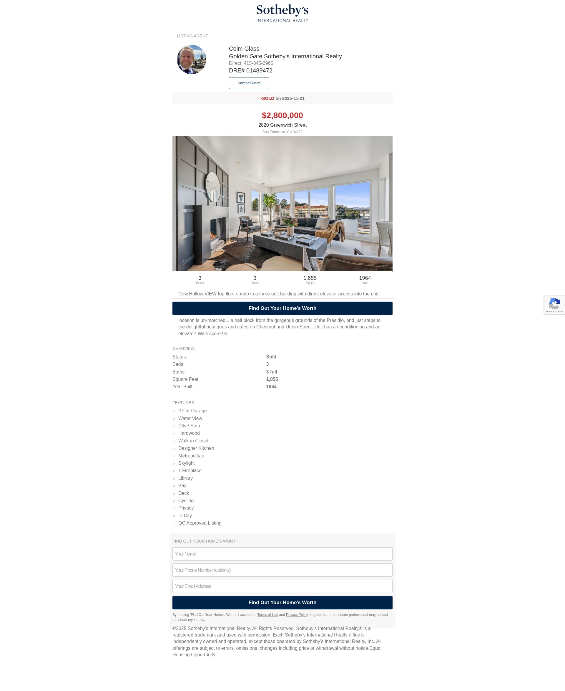 Landing Page