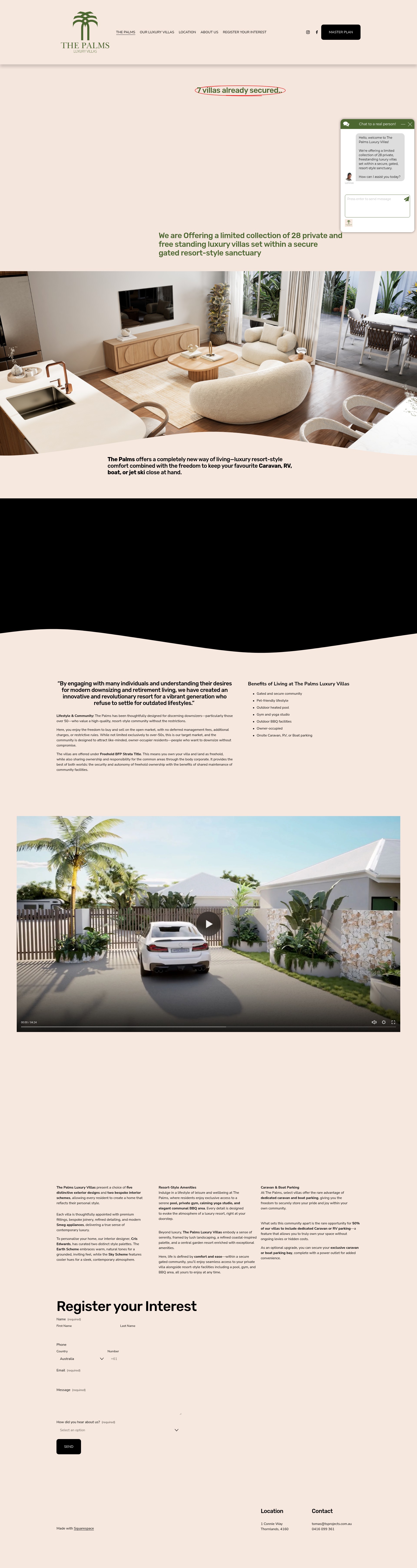 Landing Page