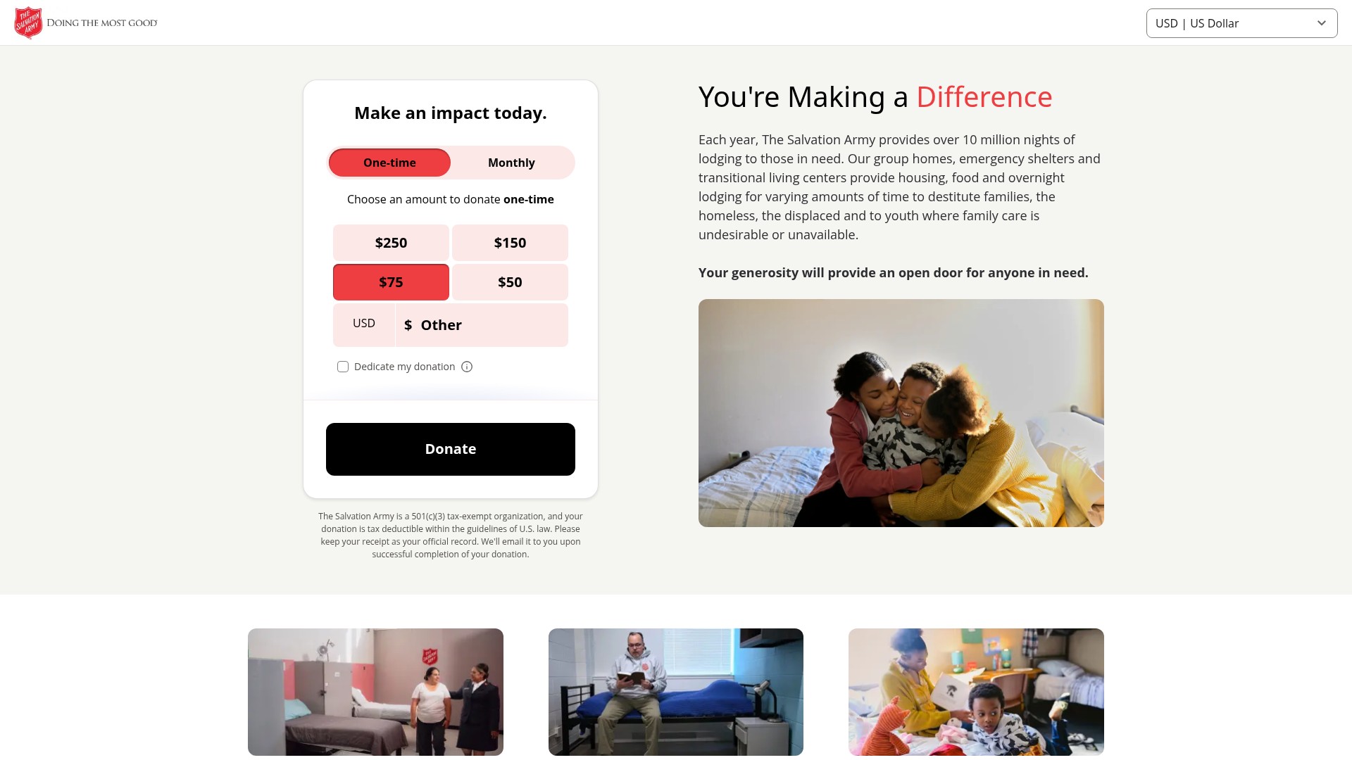 Landing Page
