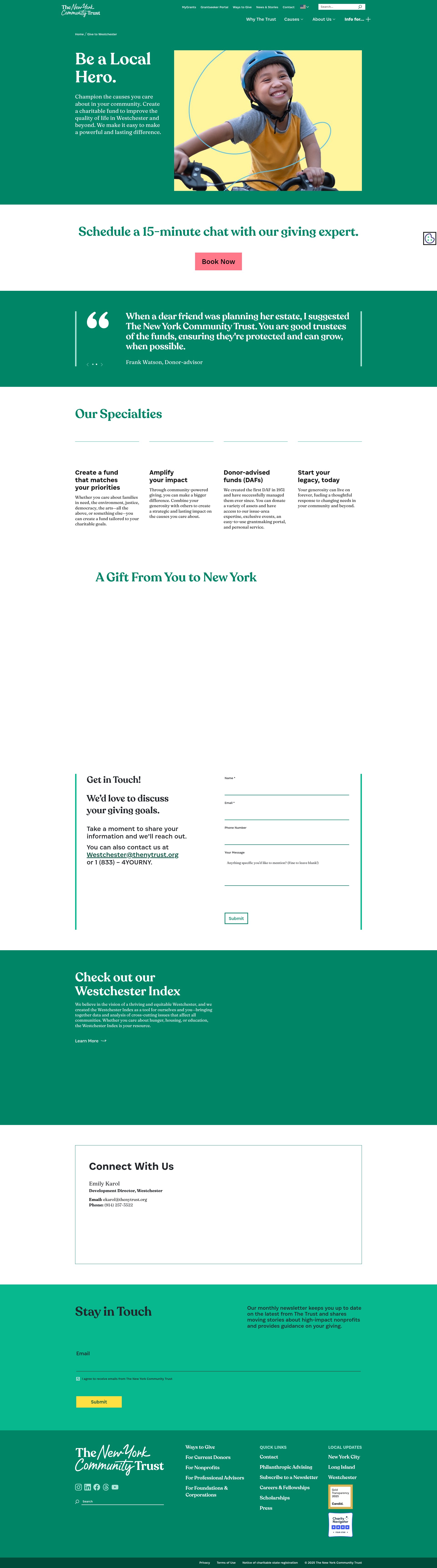 Landing Page
