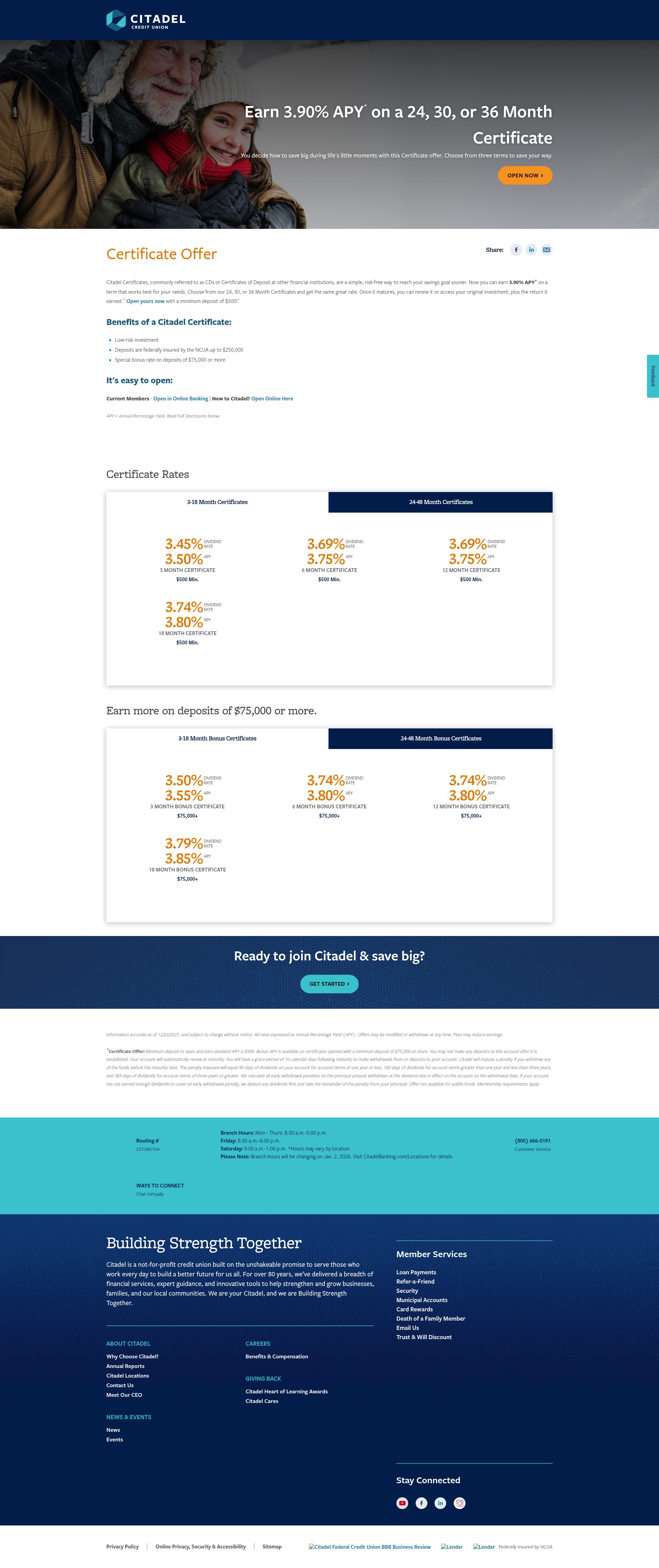 Landing Page