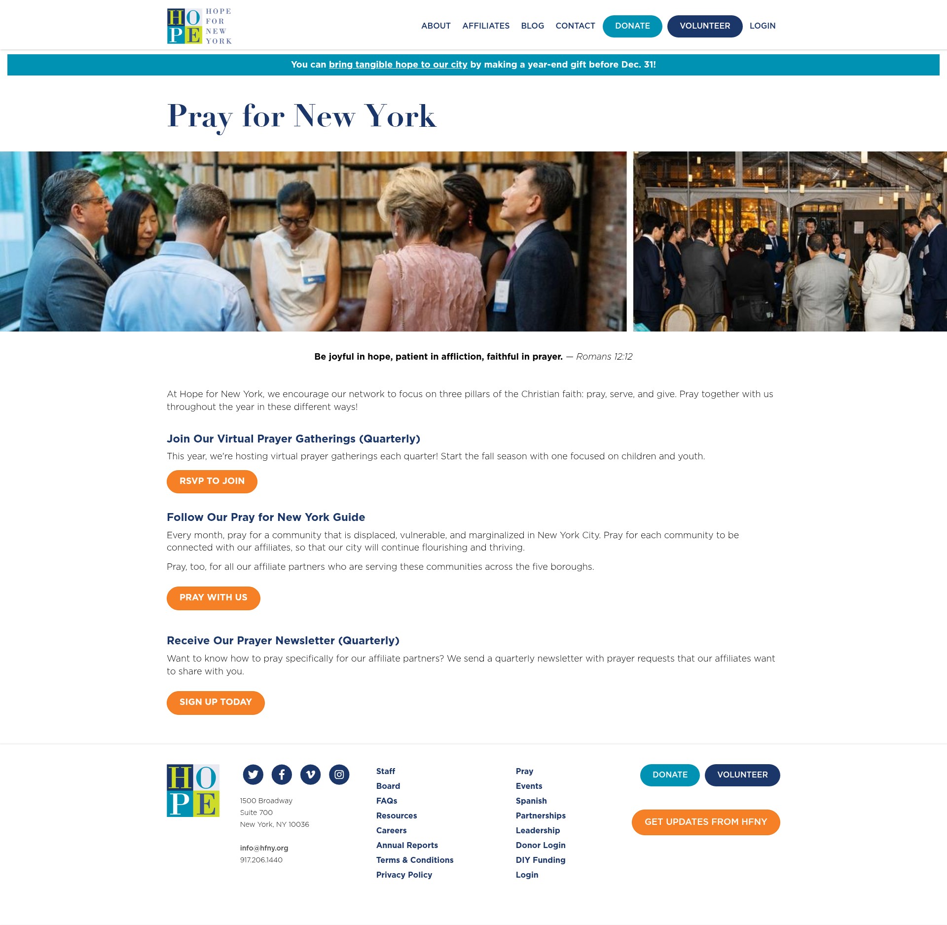 Landing Page