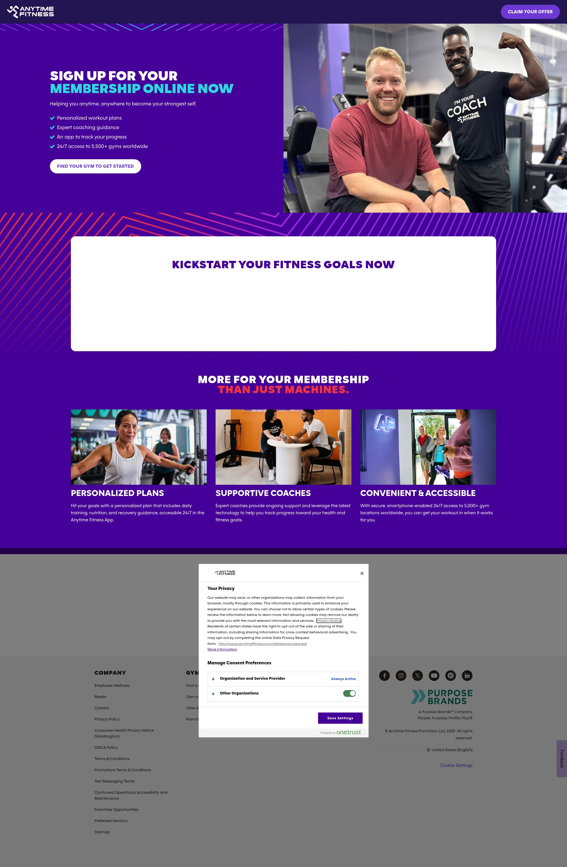 Landing Page
