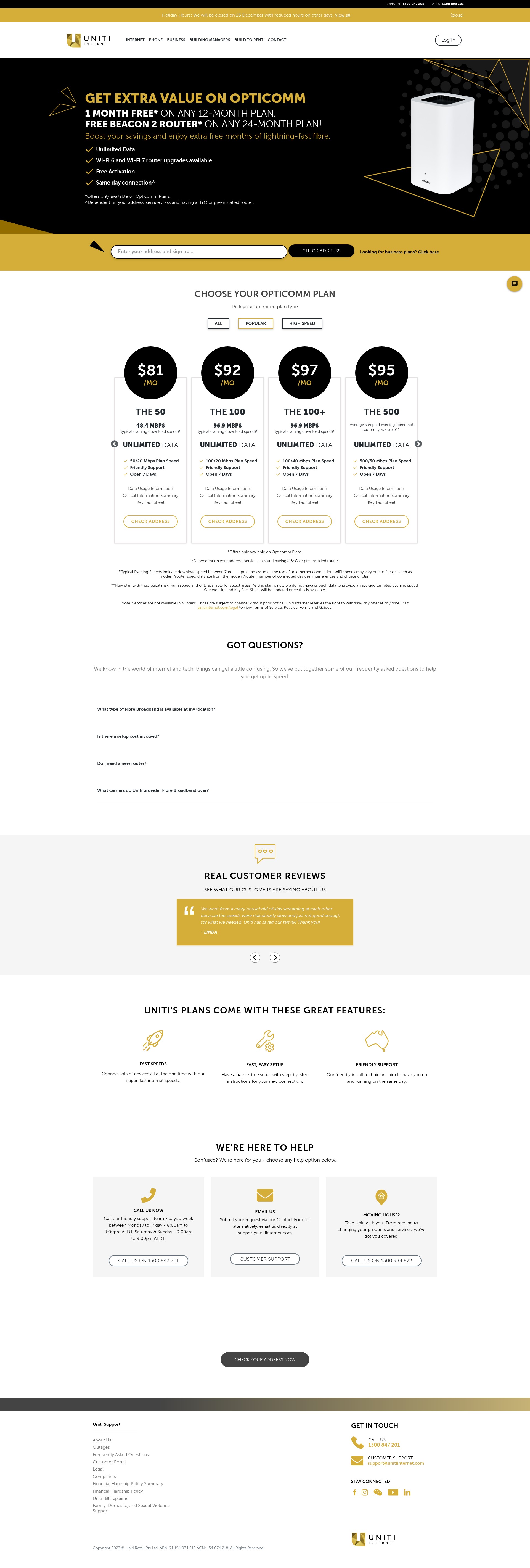 Landing Page