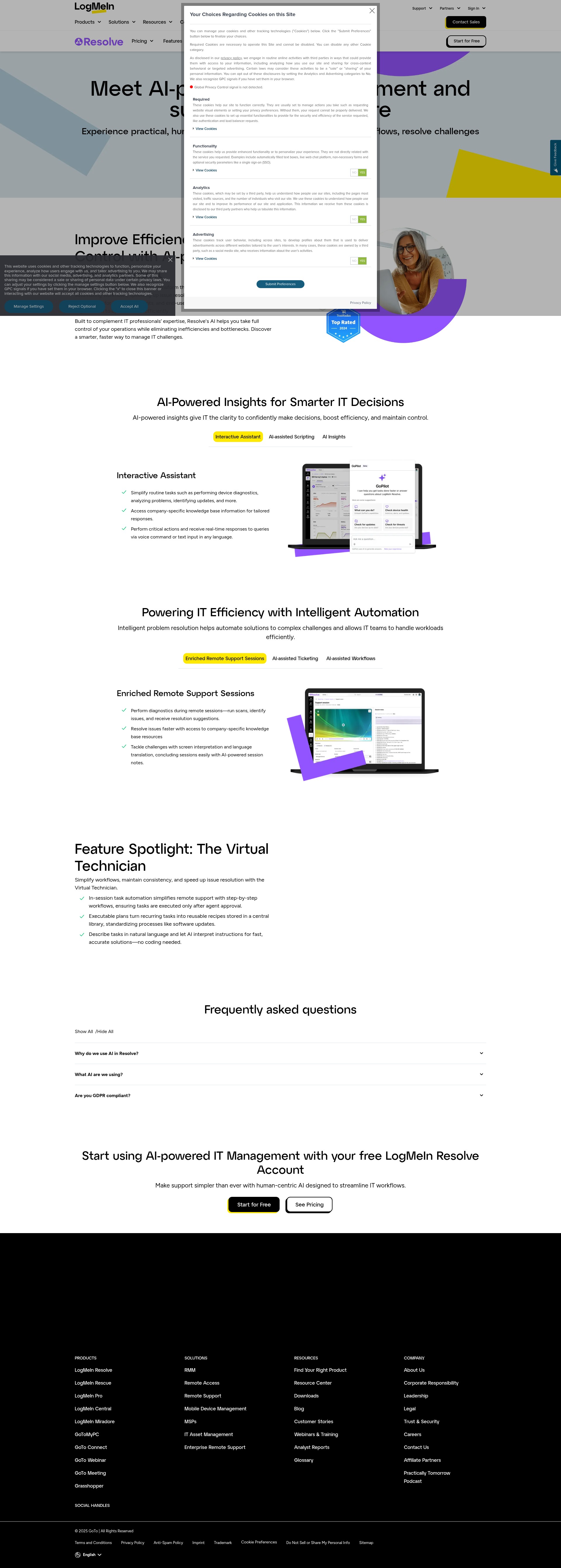 Landing Page