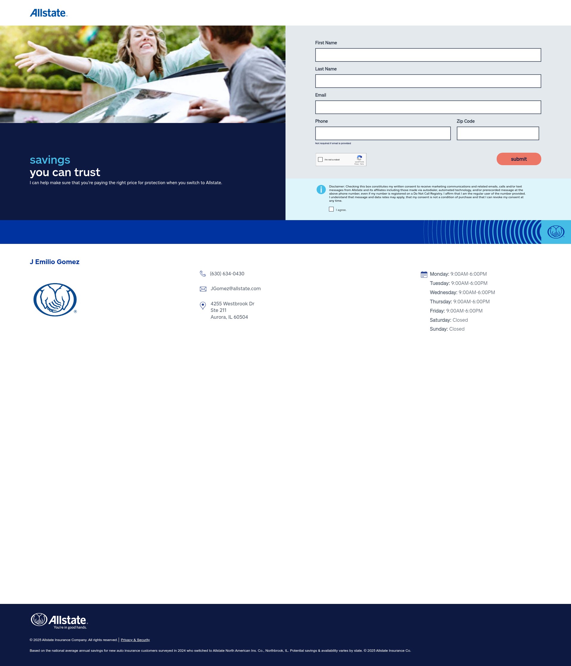 Landing Page