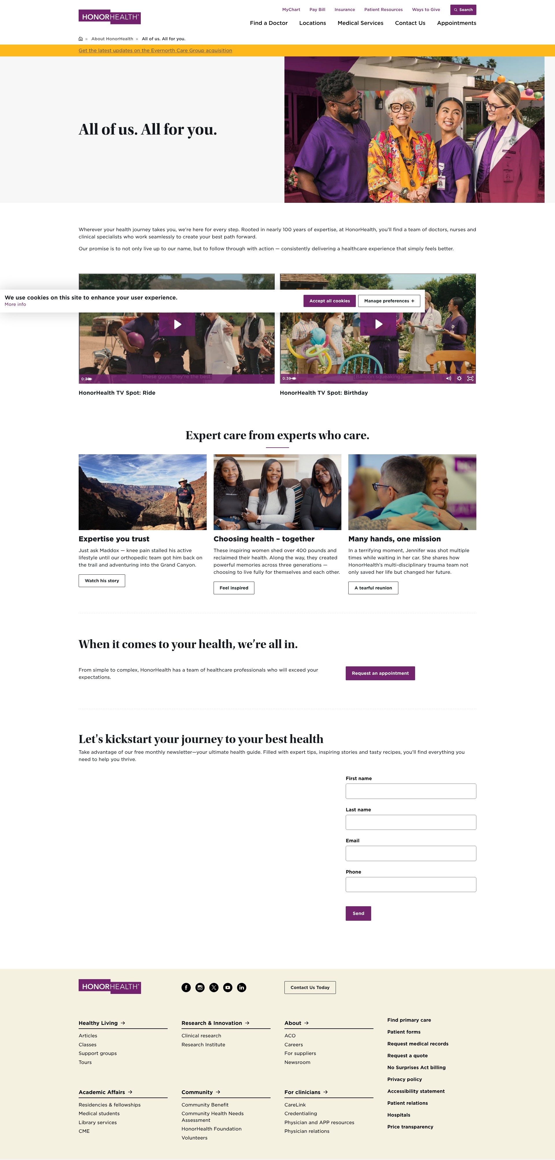 Landing Page