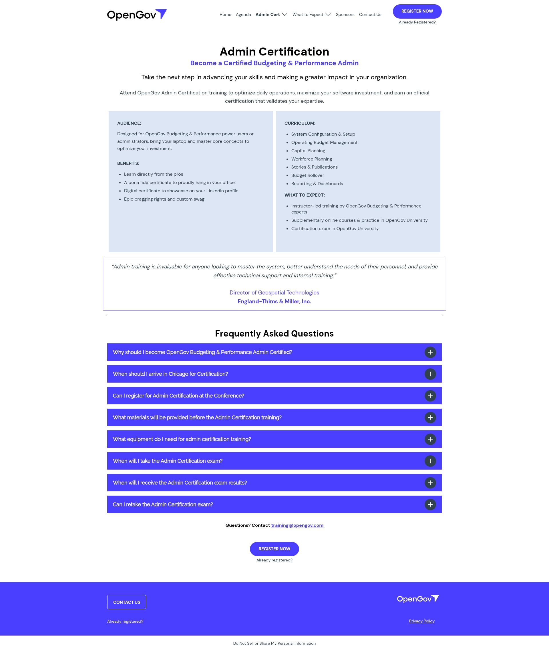 Landing Page