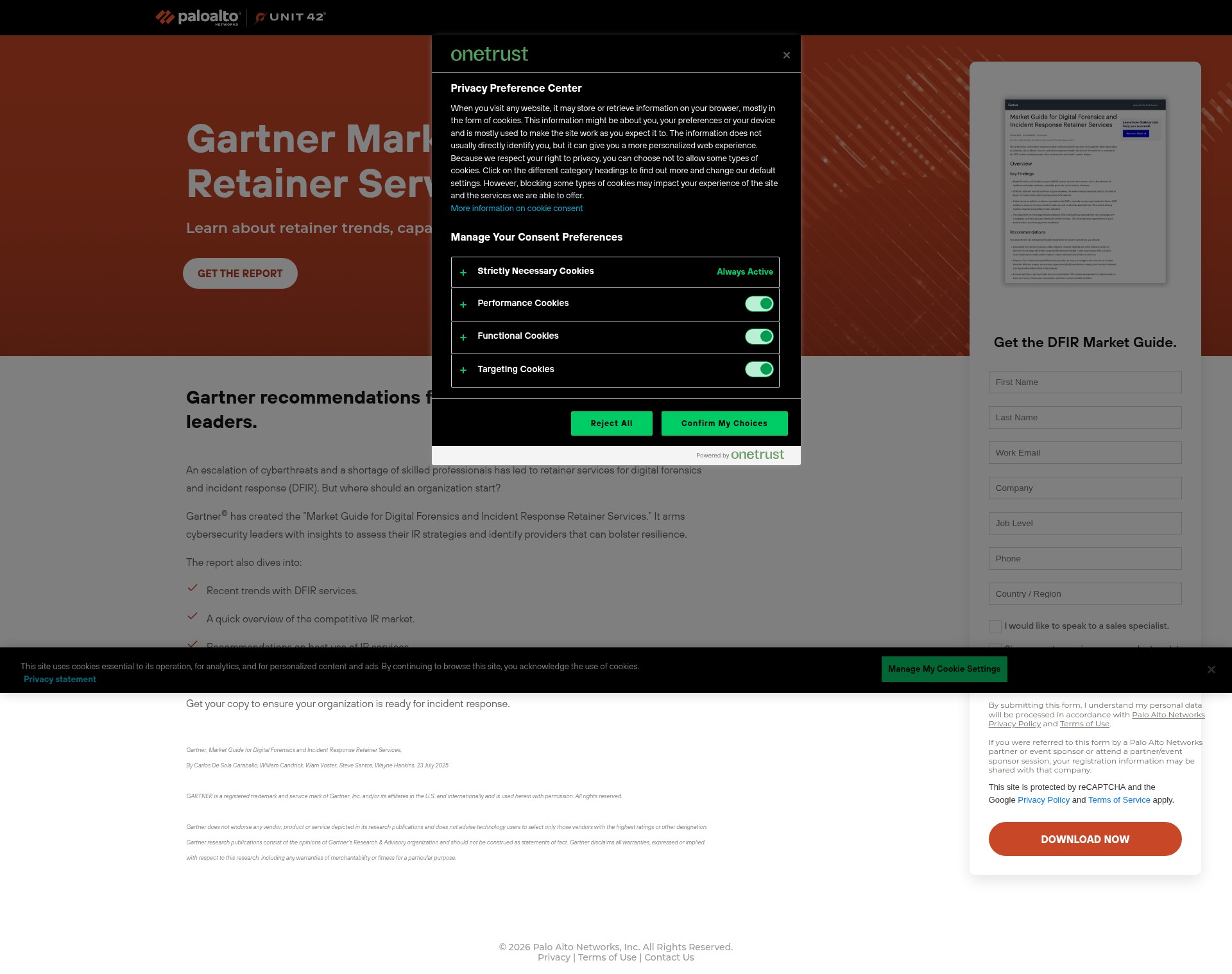 Landing Page