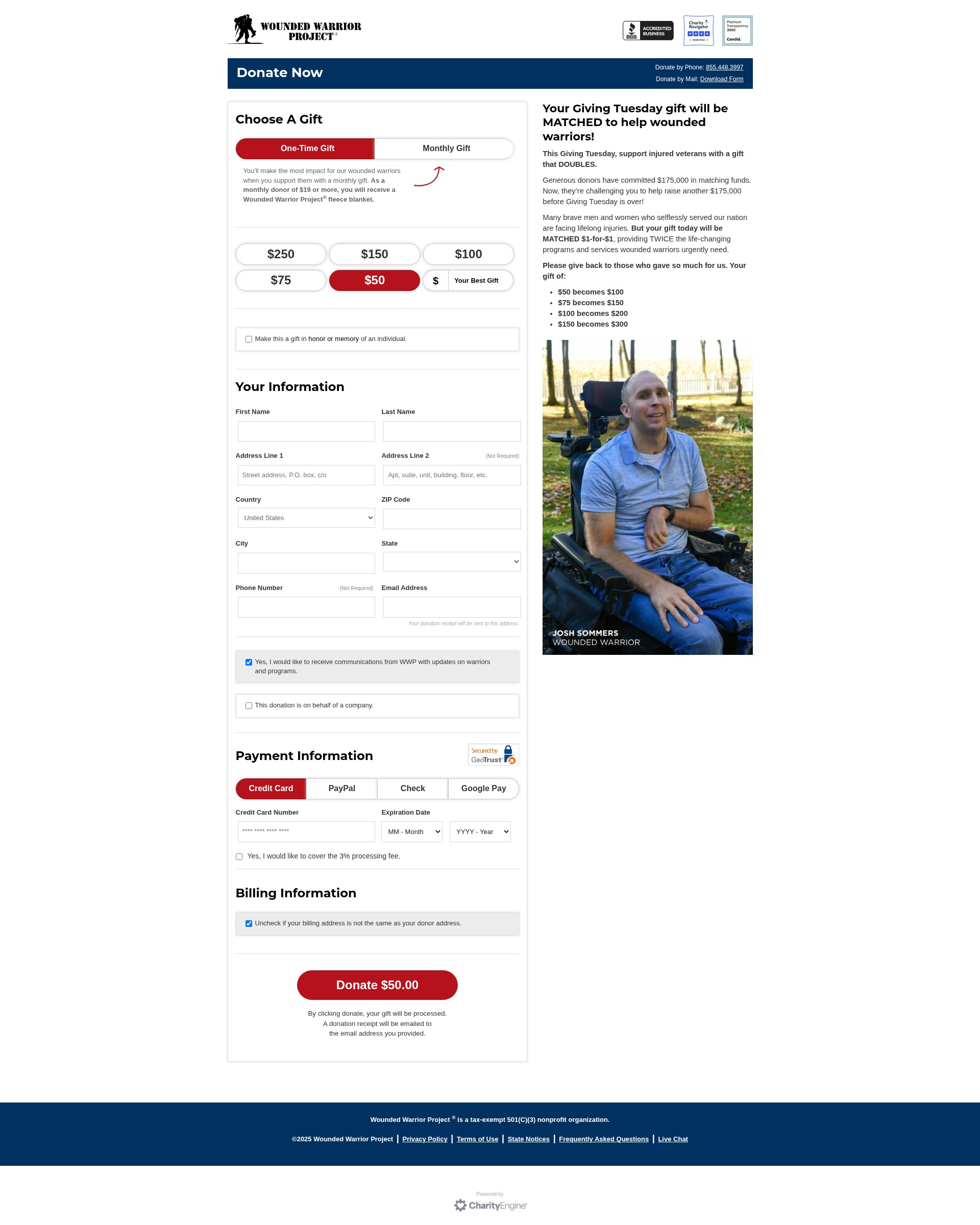 Landing Page