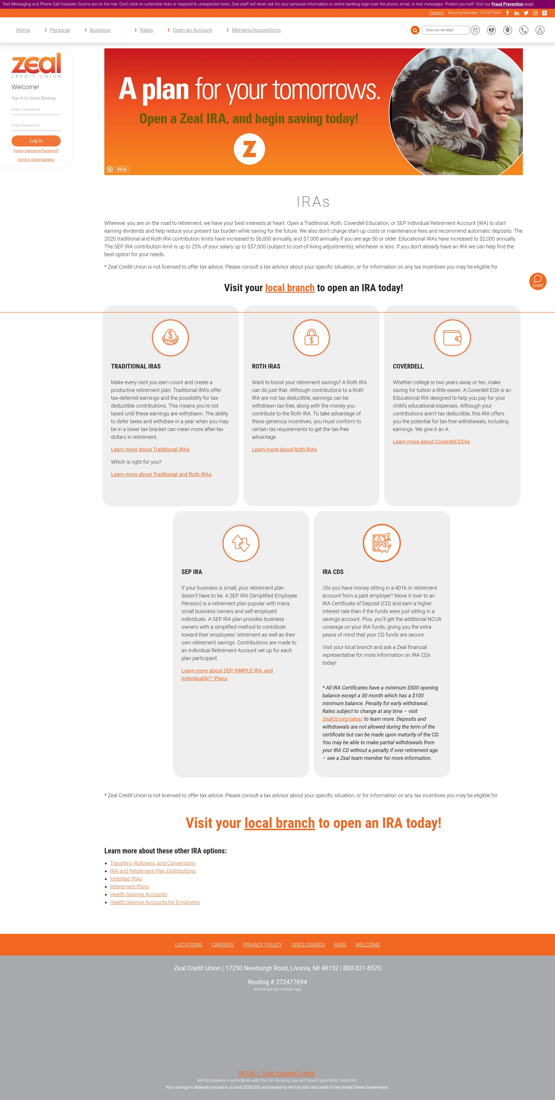 Landing Page