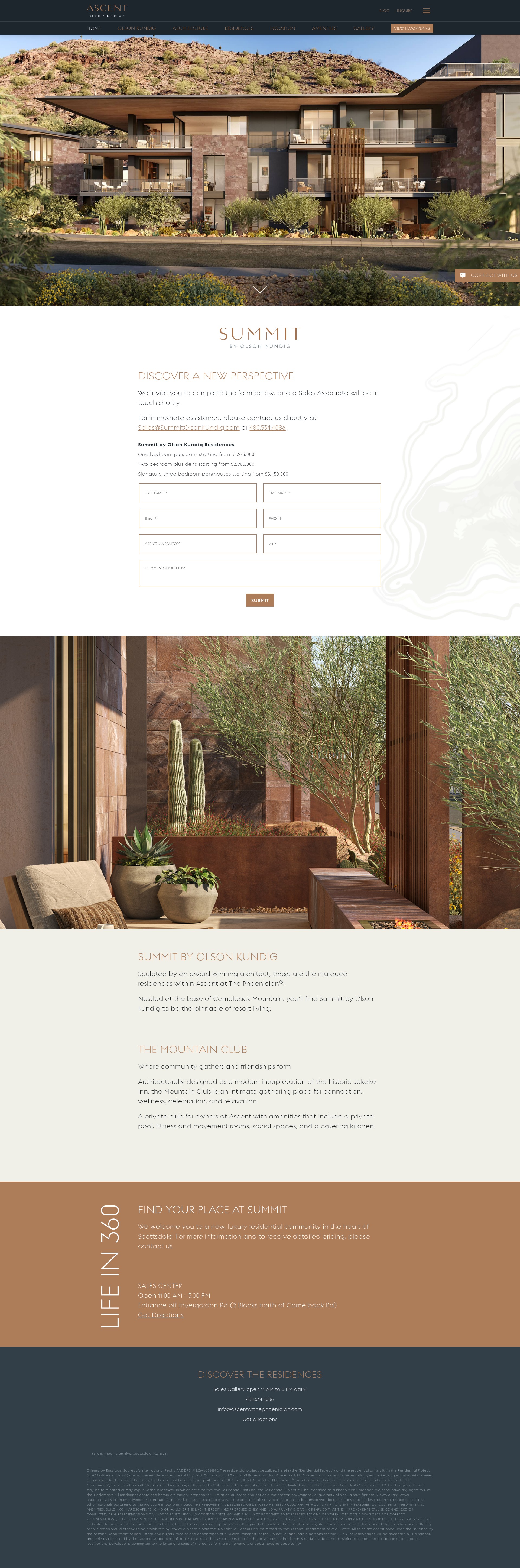 Landing Page
