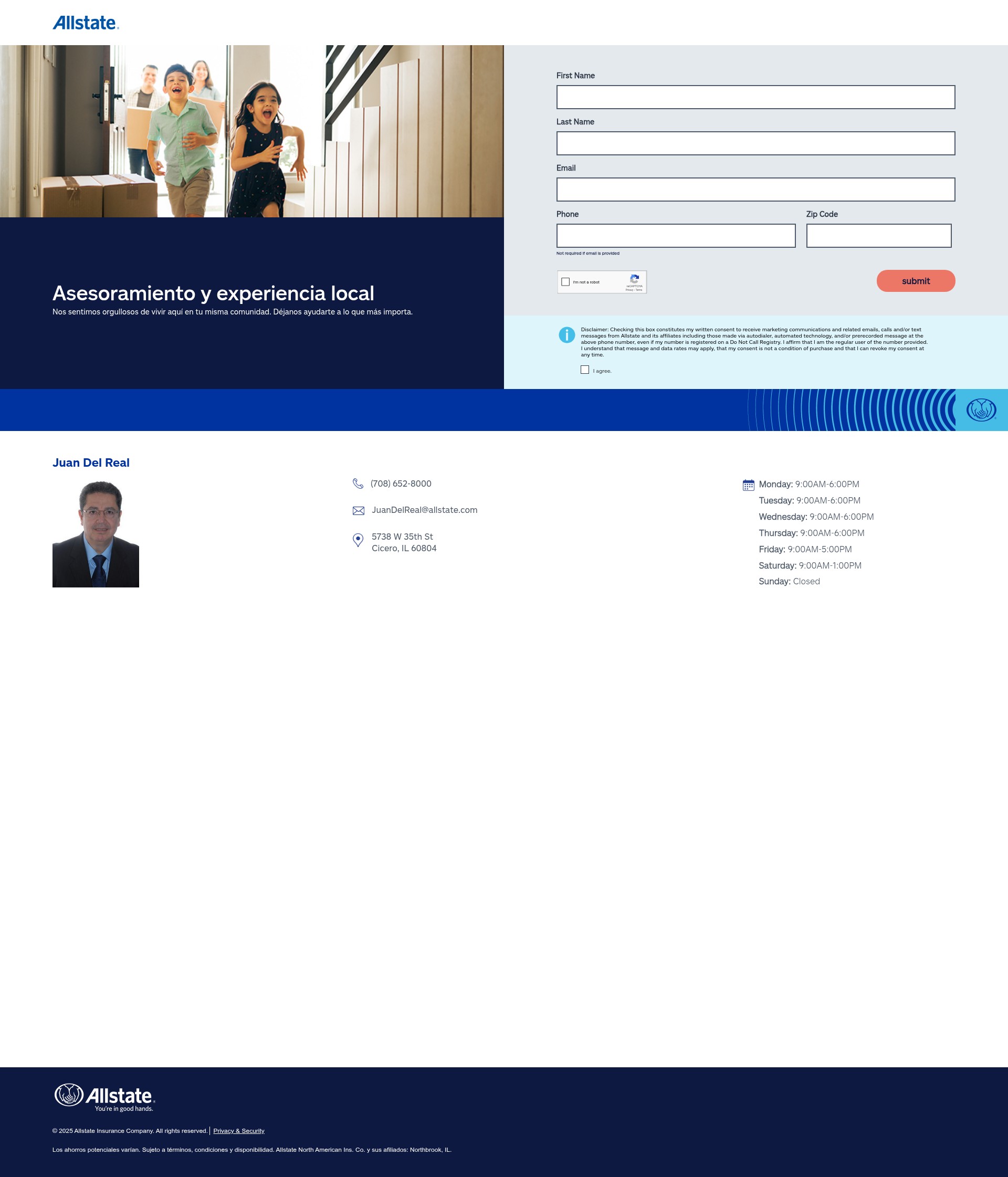 Landing Page
